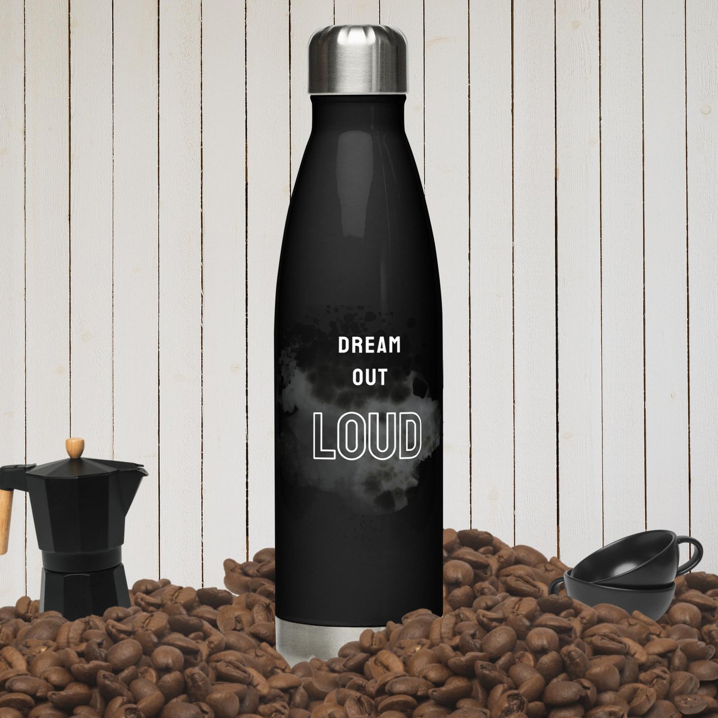 Stainless Steel Inspirational Water Bottle