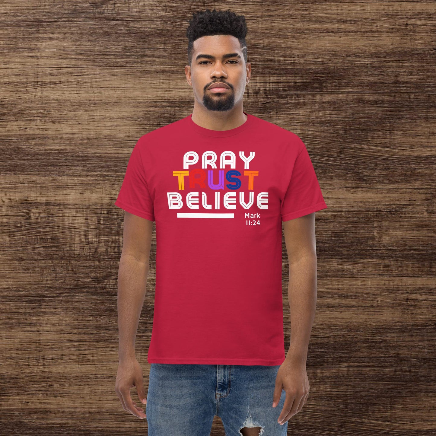 Mark 11:24 Inspirational Unisex T-shirt