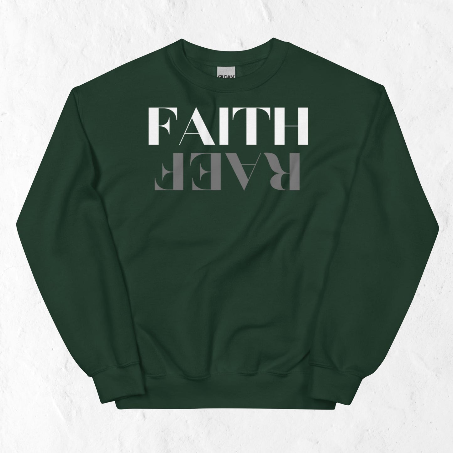Faith over Fear Inspirational Unisex Sweatshirt