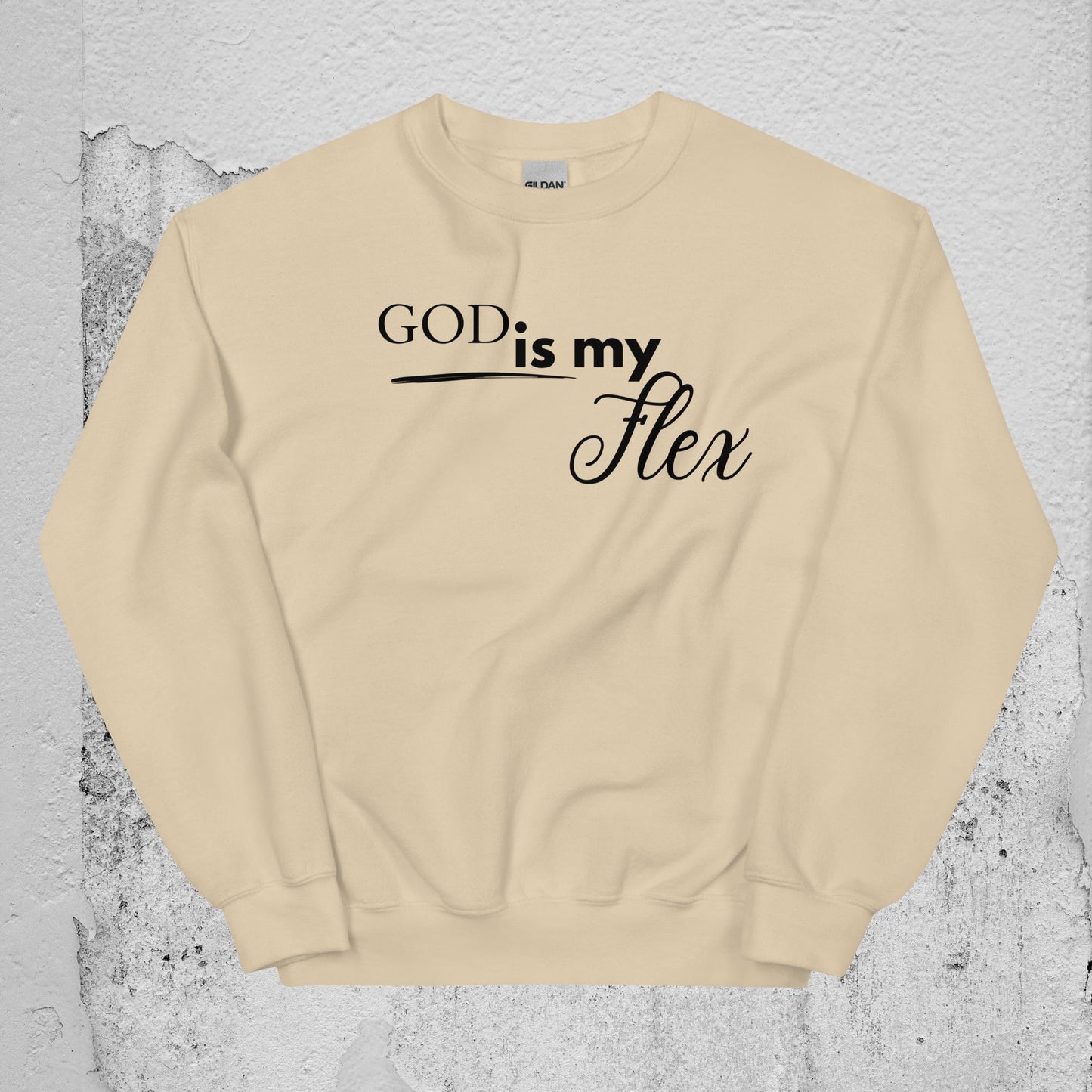 God is my Flex Unisex Sweatshirt