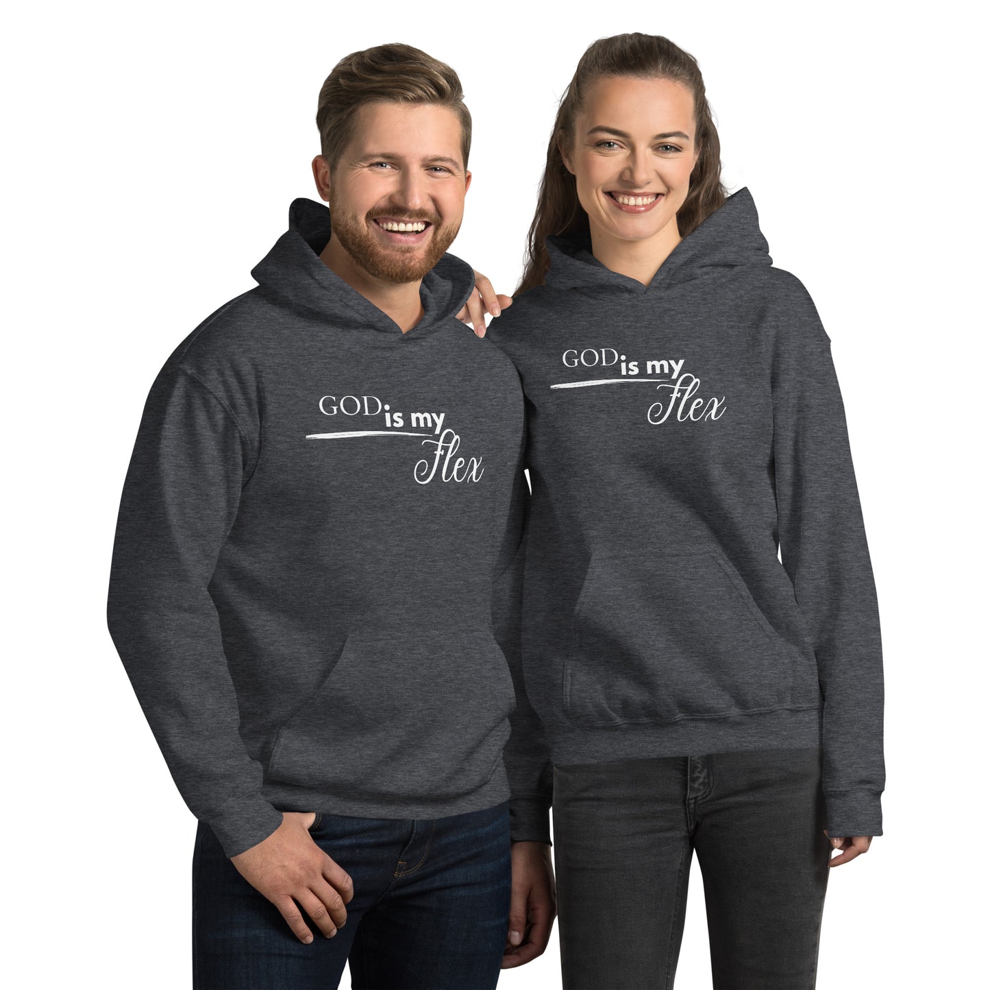 God is my Flex Unisex Hoodie