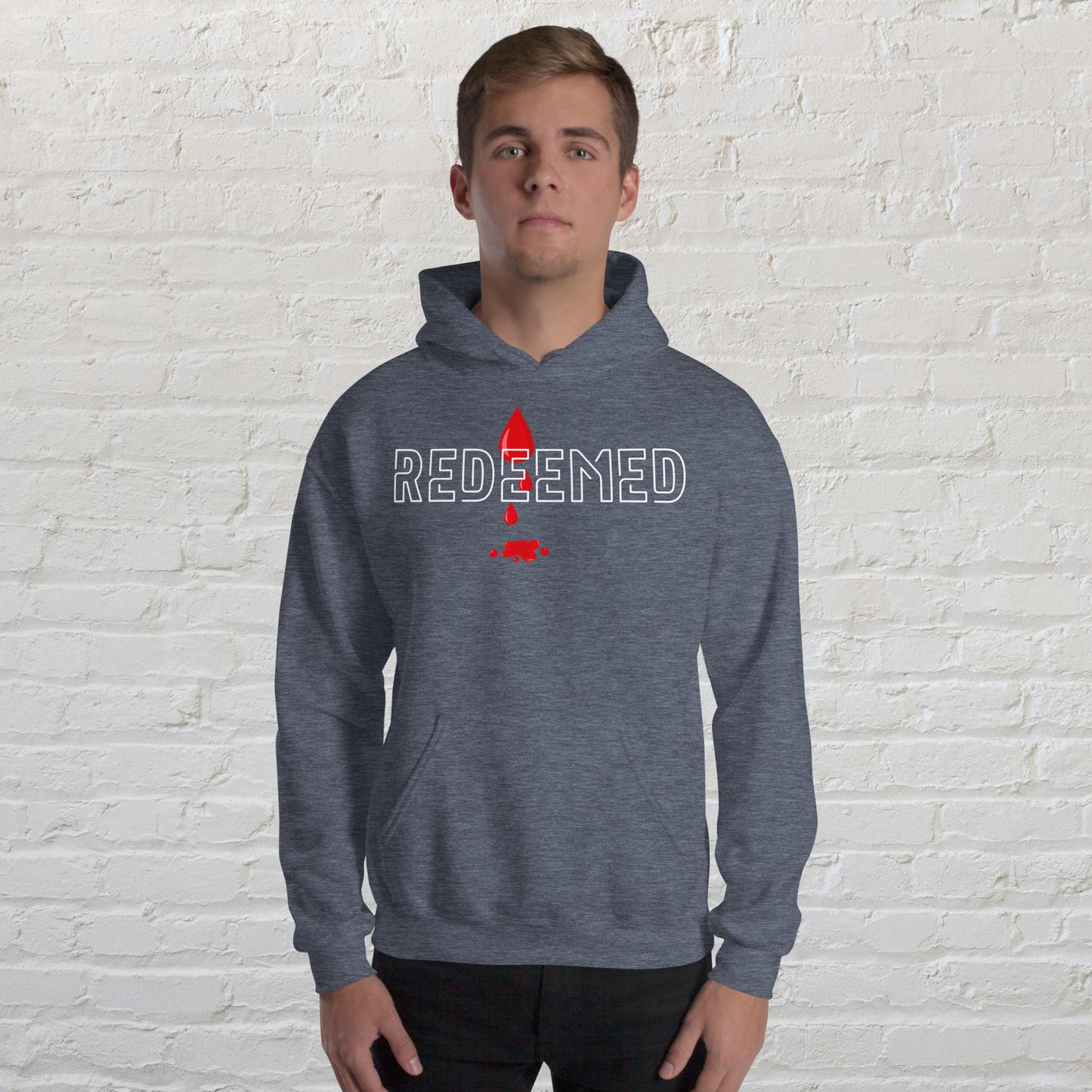 Men's Redeemed Inspirational Hoodie