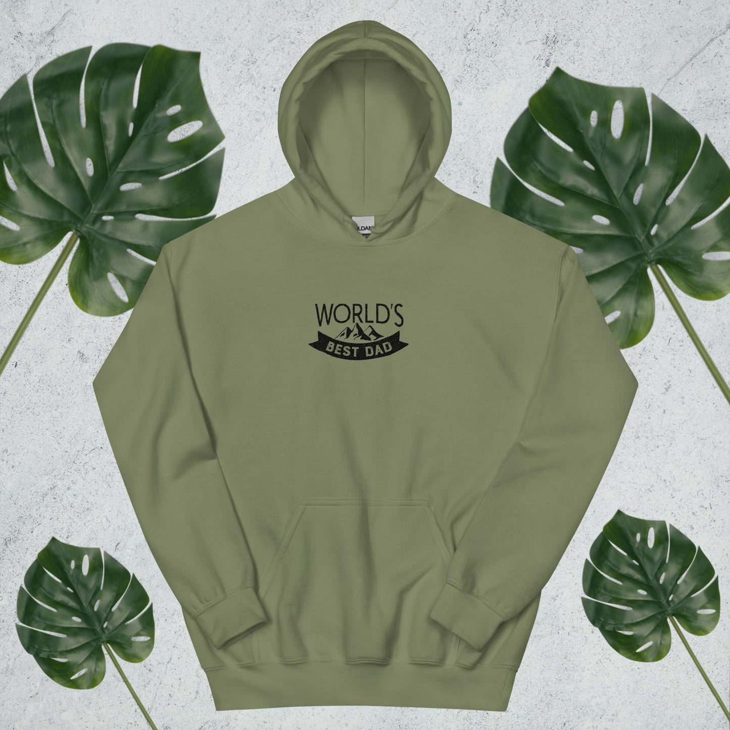 World Best Dad Affirmative Unisex Hoodie