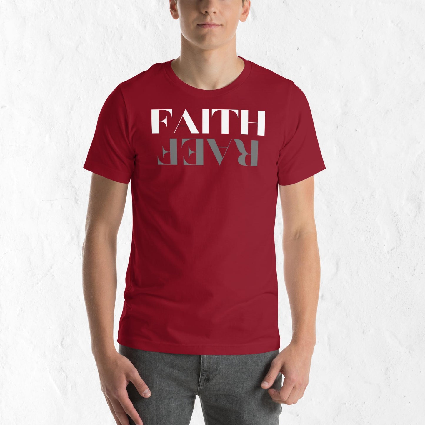 Faith over Fear Inspirational Unisex T-shirt