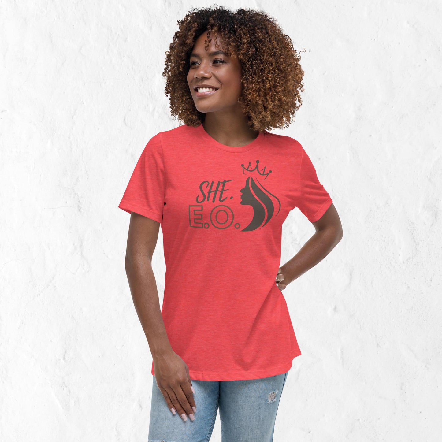 Women's SHE.E.O. Motivational T-shirt