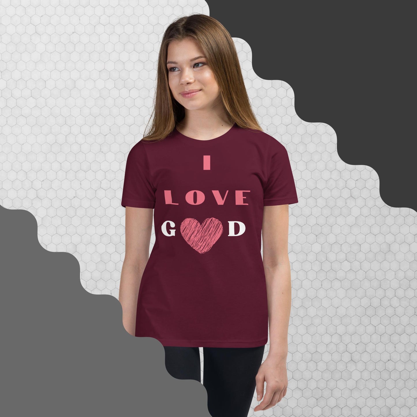 Youth Love God Inspirational Unisex T-shirt