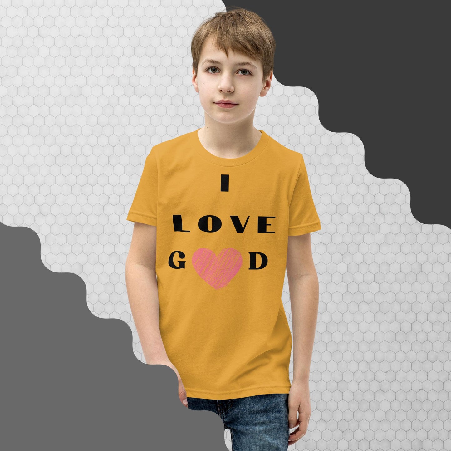 Youth Love God Inspirational Unisex T-shirt
