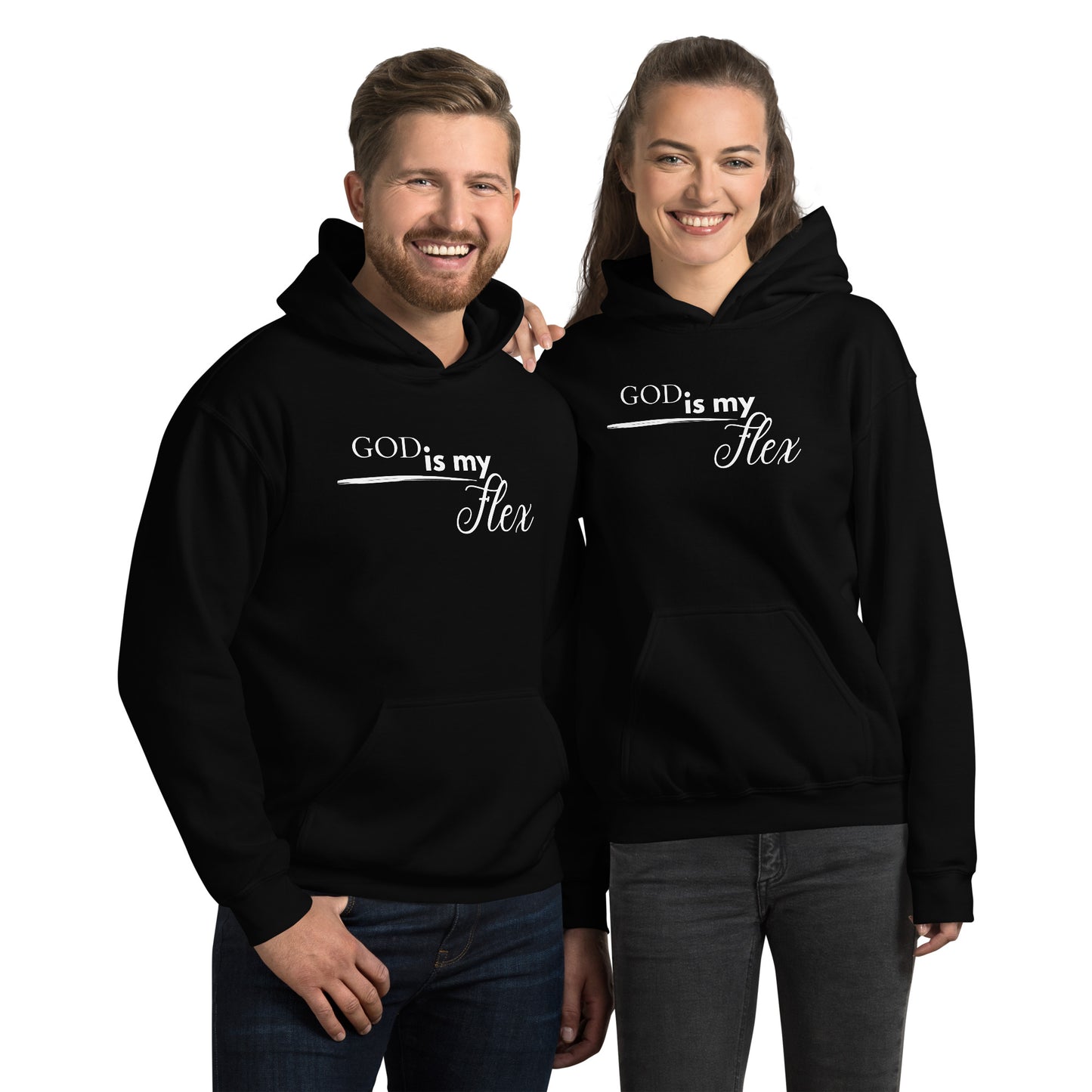 God is my Flex Unisex Hoodie