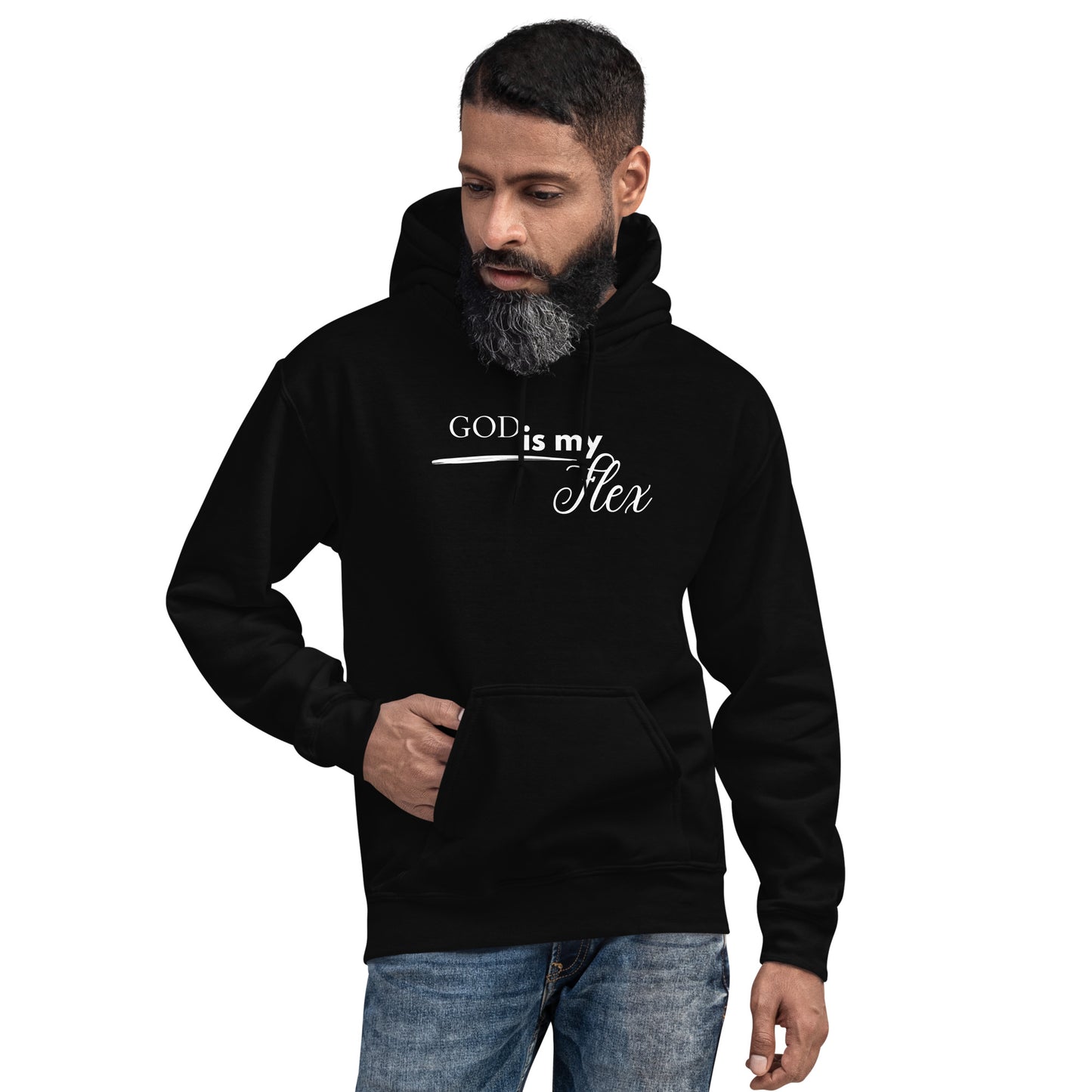 God is my Flex Unisex Hoodie