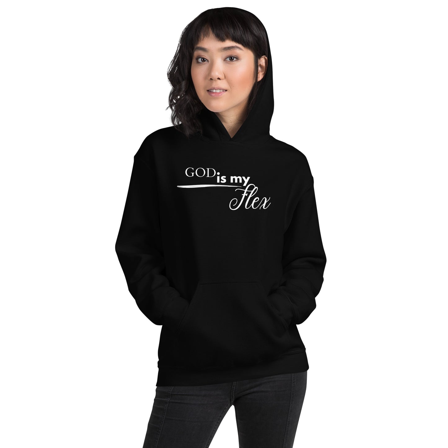 God is my Flex Unisex Hoodie