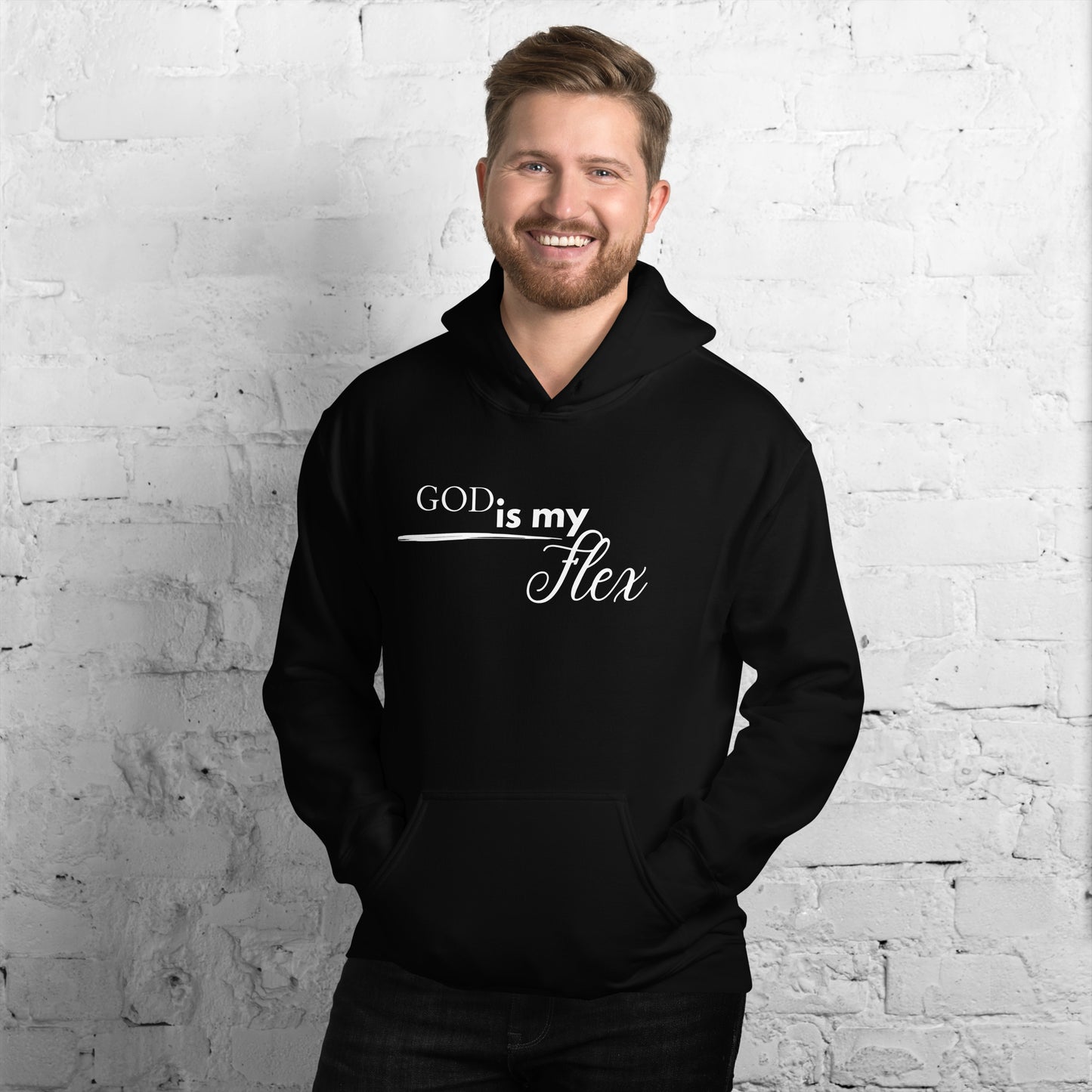 God is my Flex Unisex Hoodie