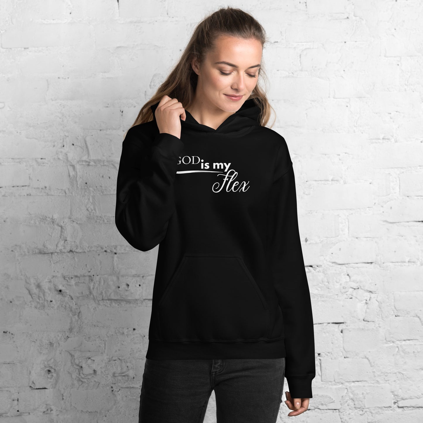 God is my Flex Unisex Hoodie