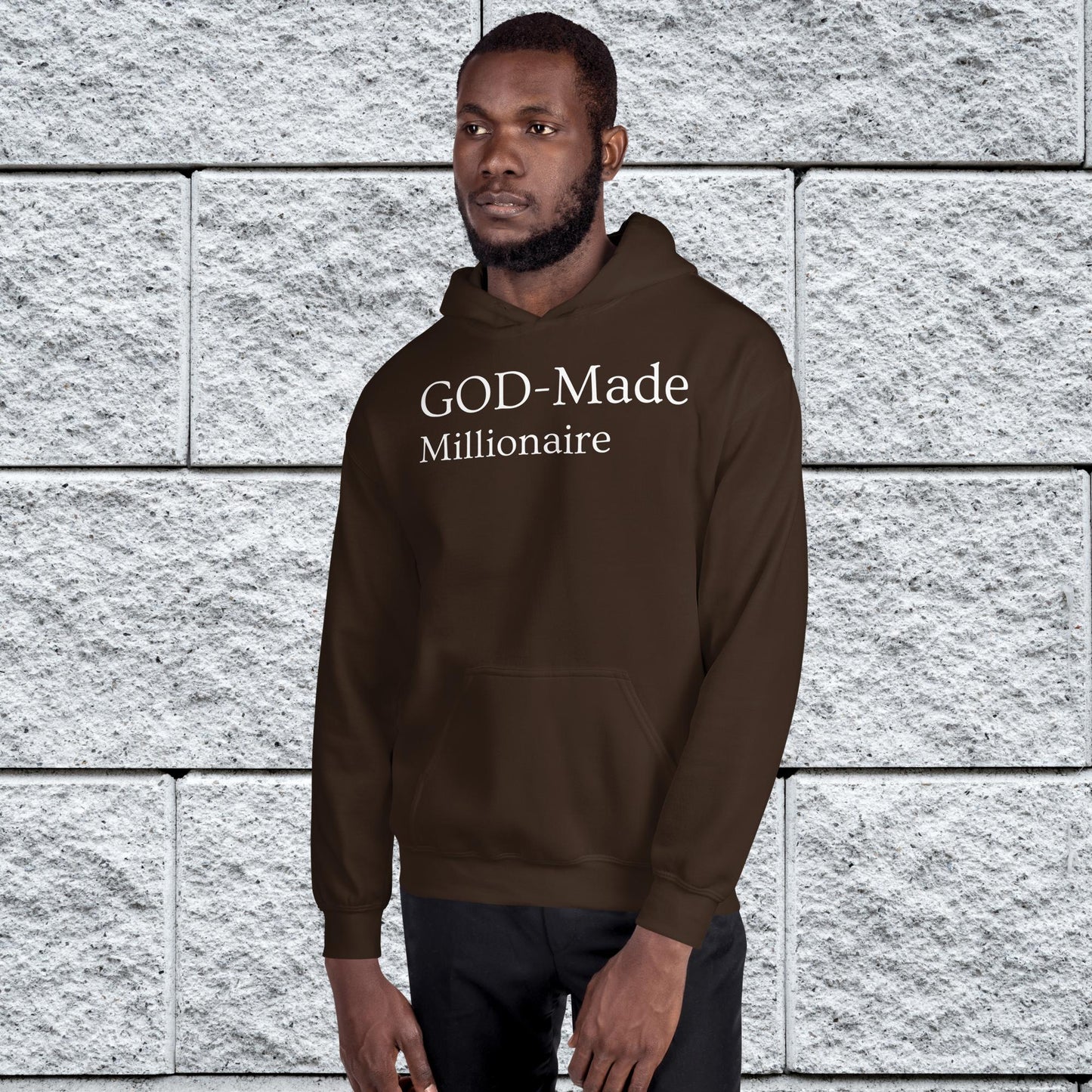 God- Made Millionaire Affirmative Unisex Hoodie