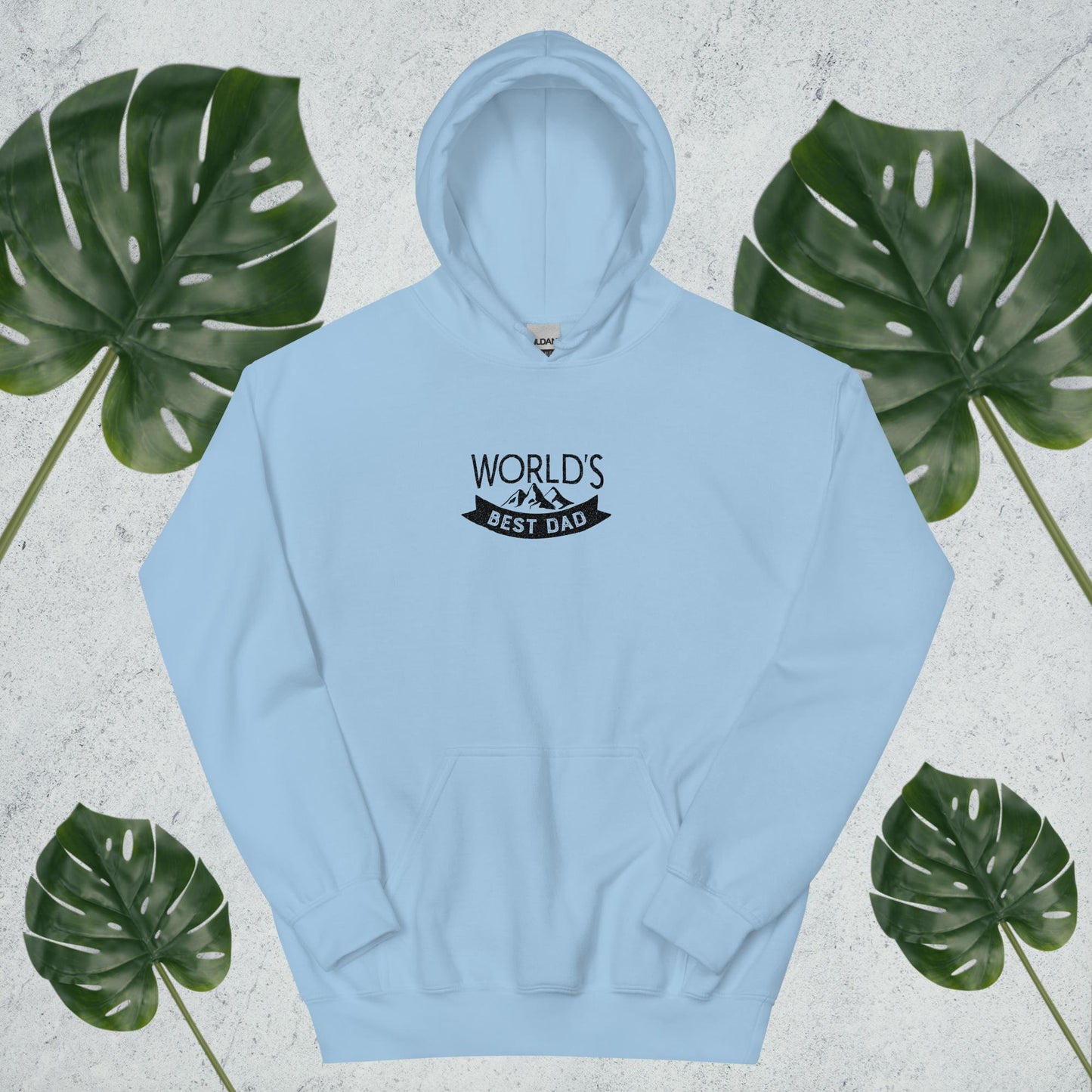 World Best Dad Affirmative Unisex Hoodie