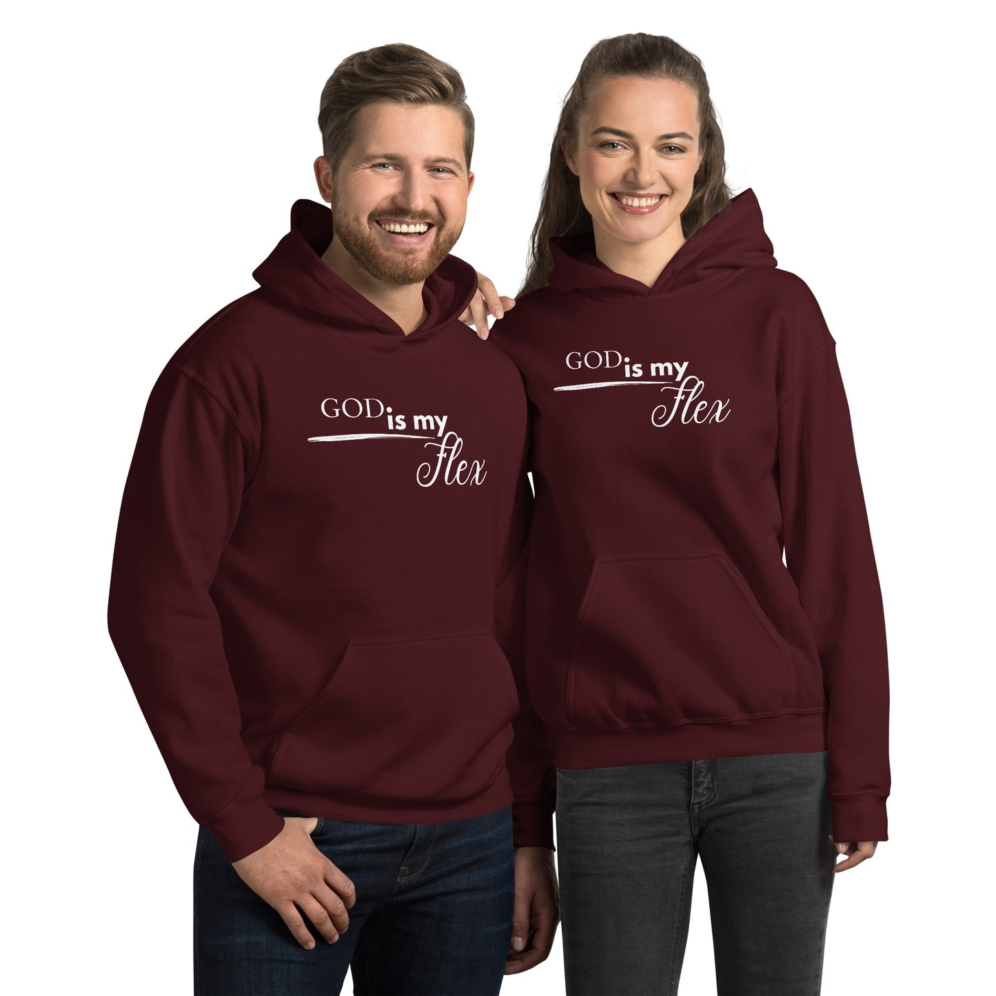 God is my Flex Unisex Hoodie