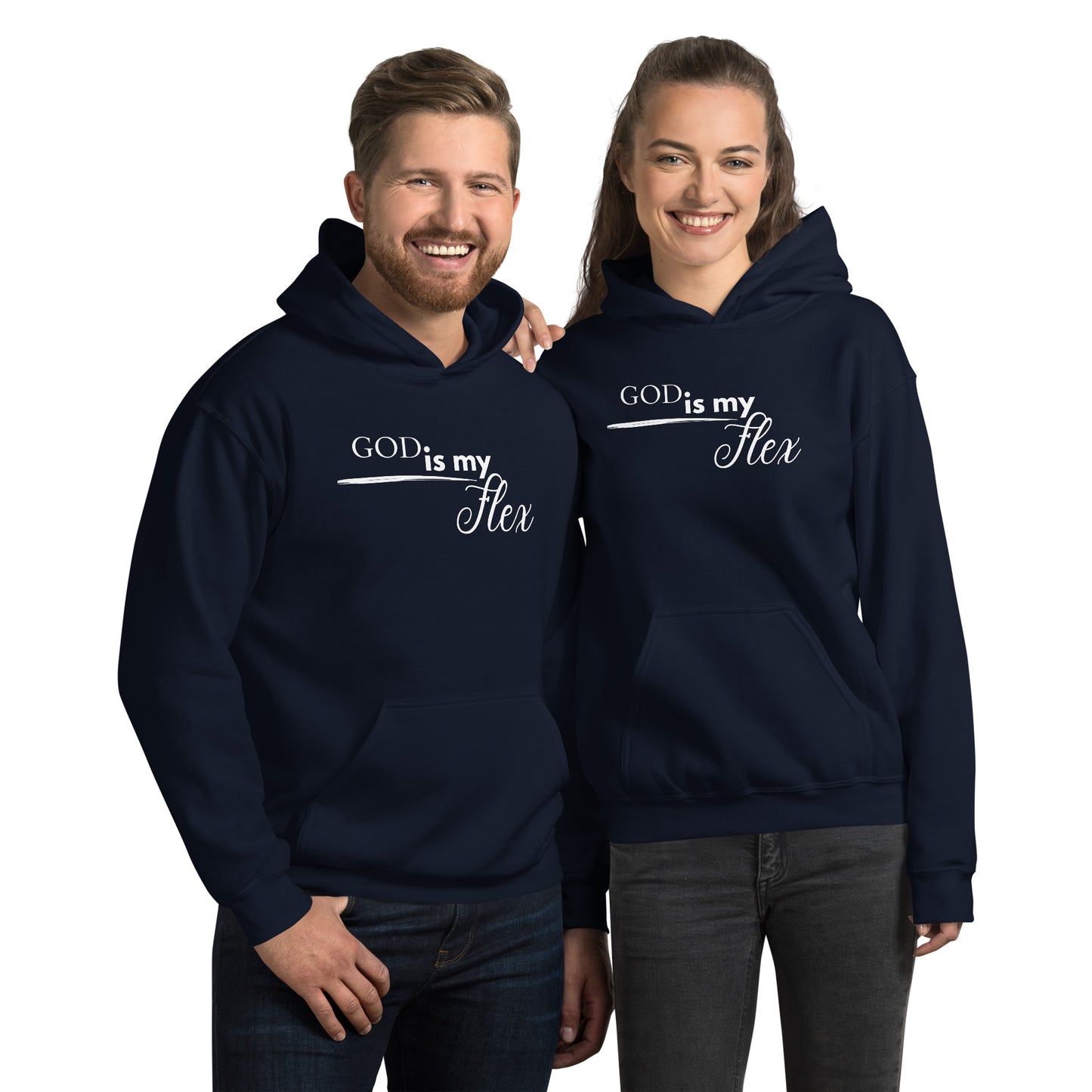 God is my Flex Unisex Hoodie