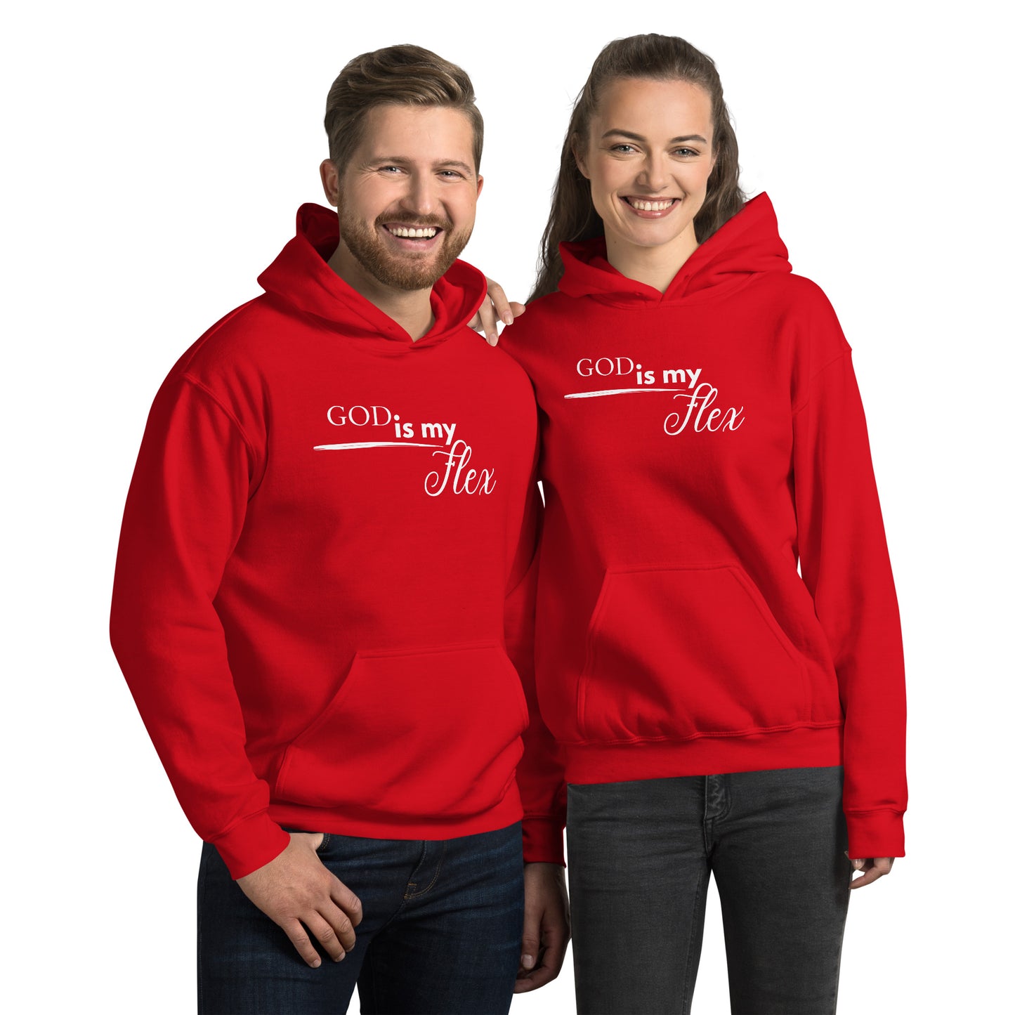 God is my Flex Unisex Hoodie