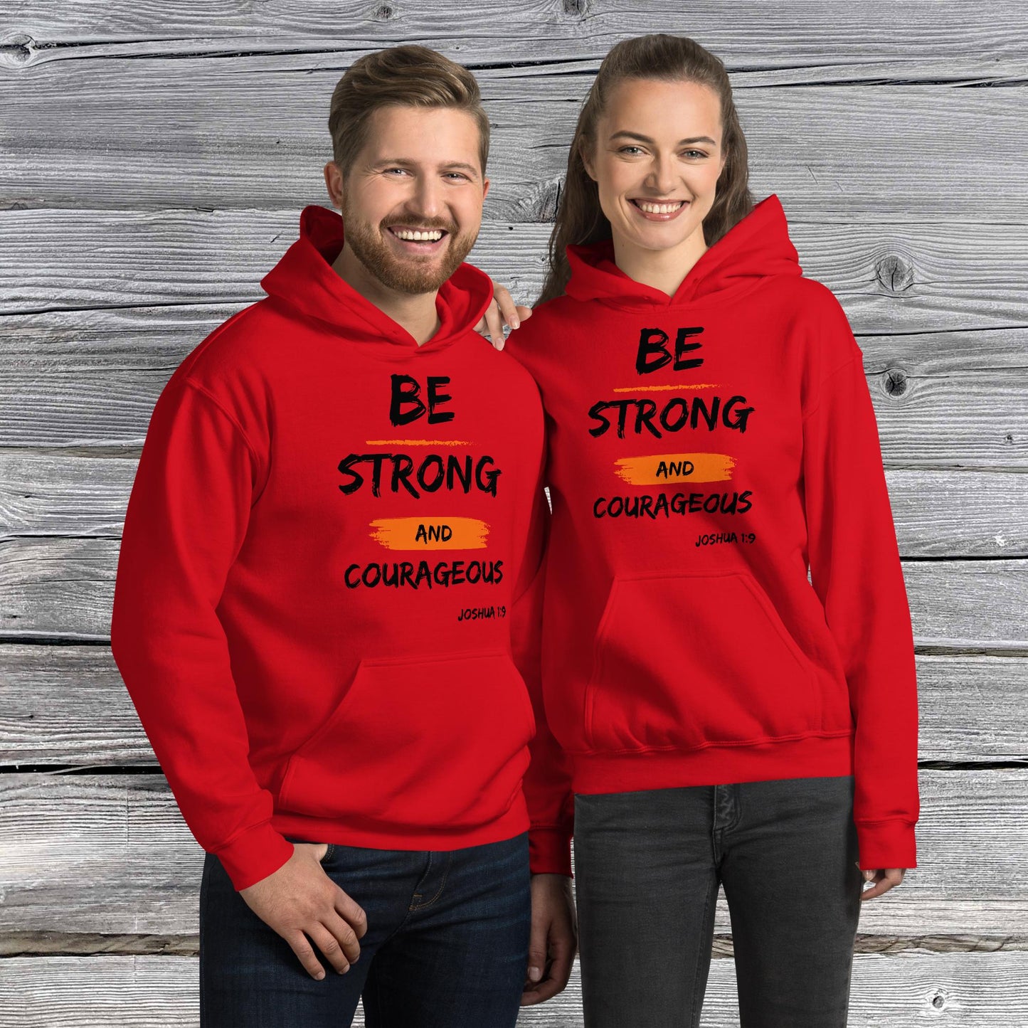 Joshua 1:9 Inspirational Unisex Hoodie