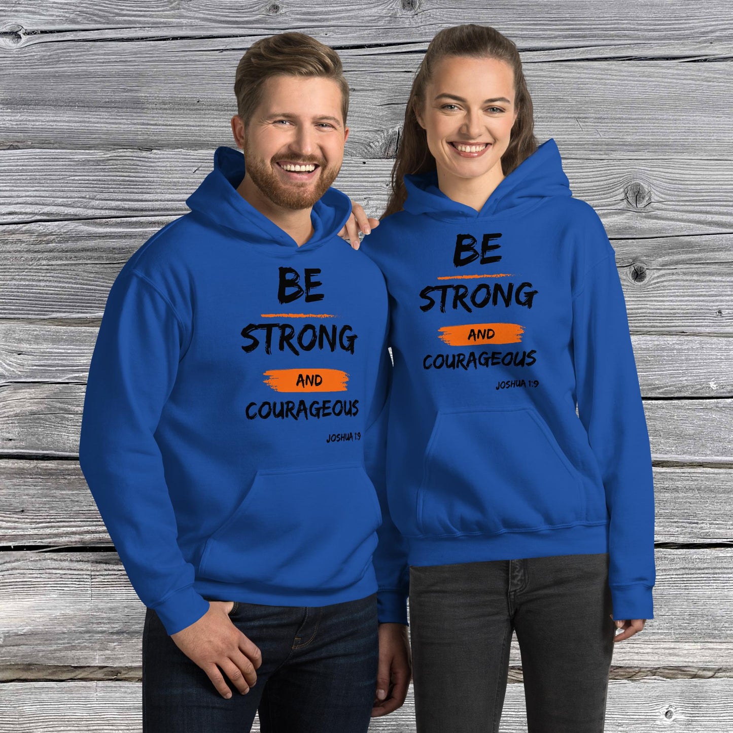 Joshua 1:9 Inspirational Unisex Hoodie