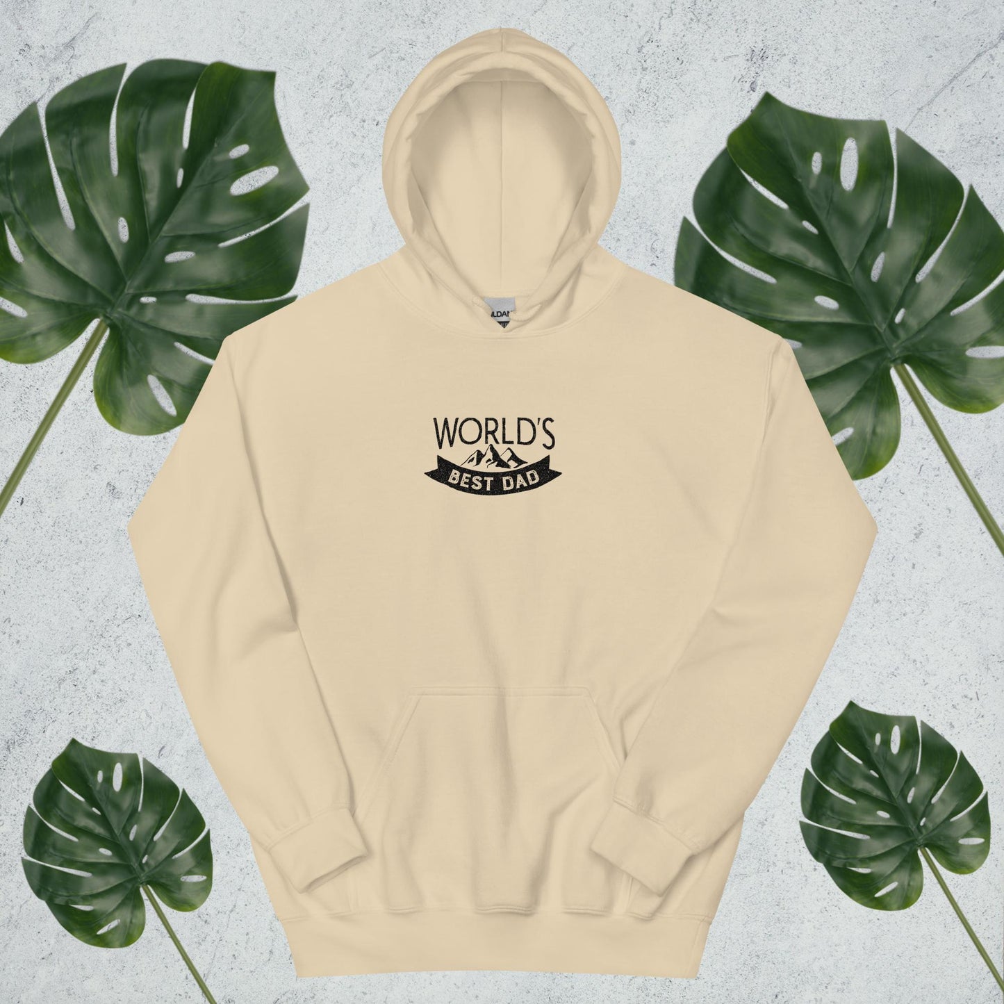 World Best Dad Affirmative Unisex Hoodie