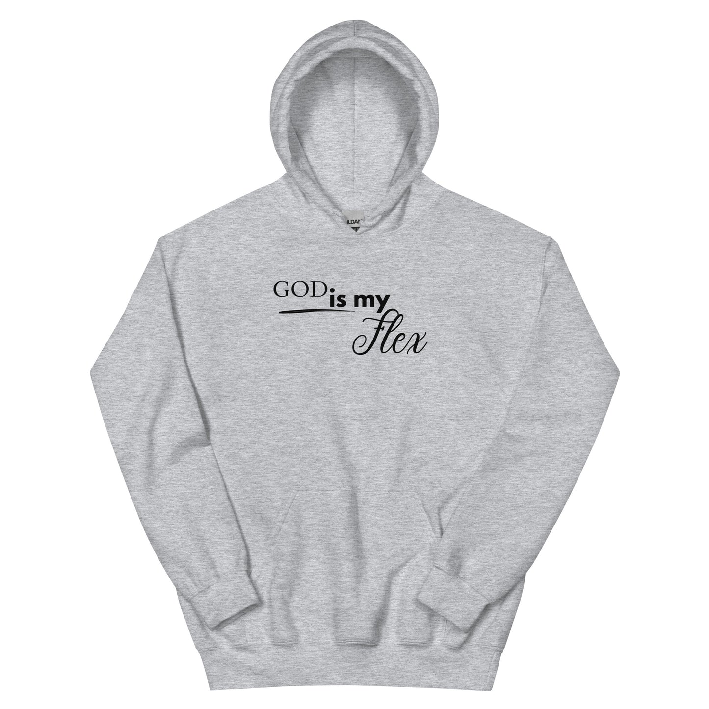 God is my Flex Unisex Hoodie