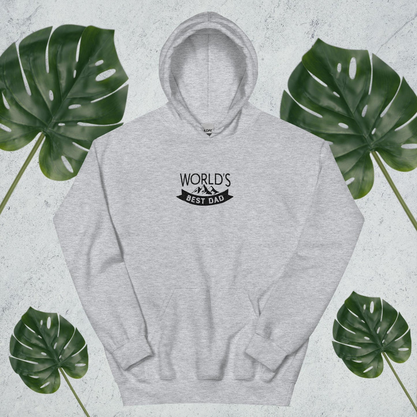 World Best Dad Affirmative Unisex Hoodie