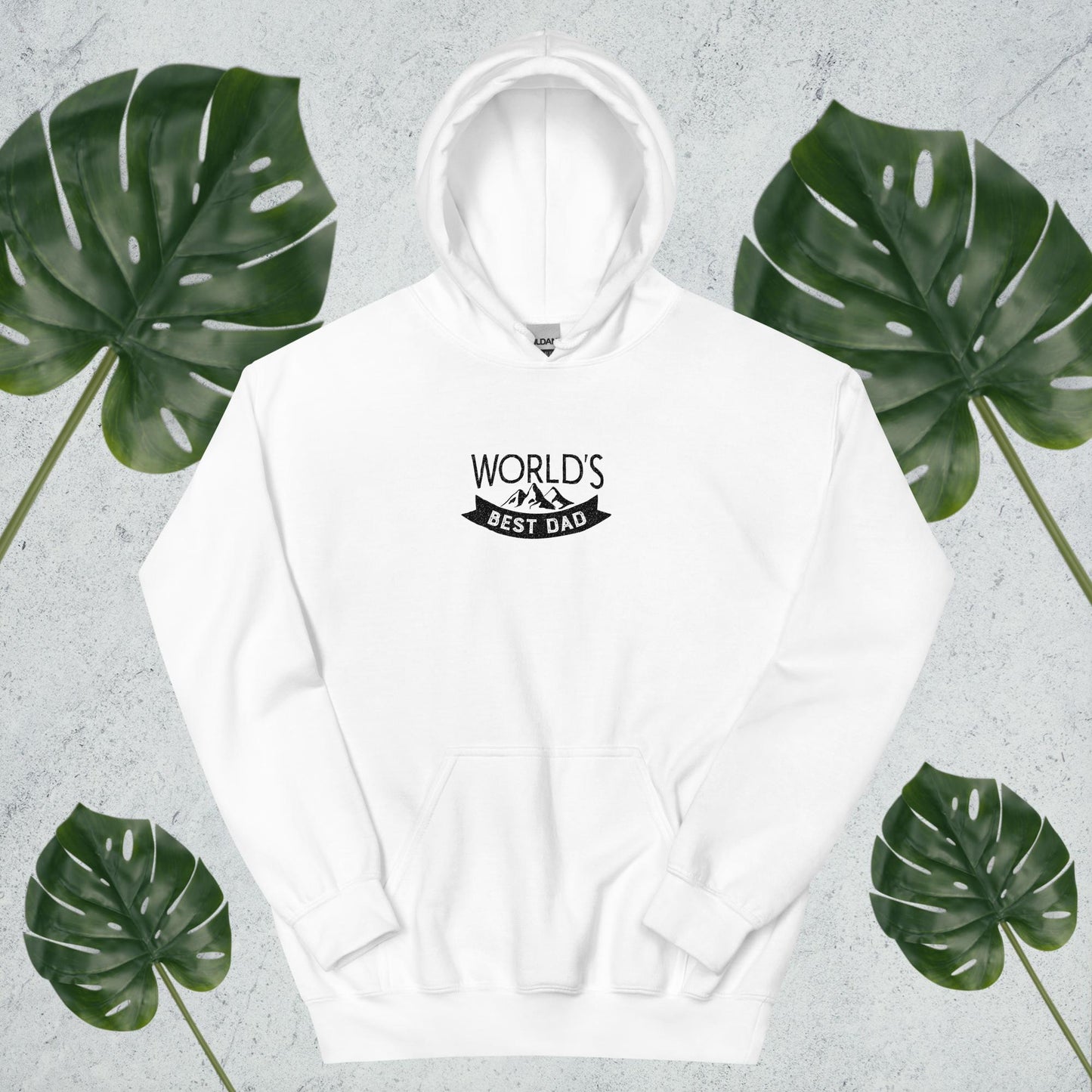 World Best Dad Affirmative Unisex Hoodie
