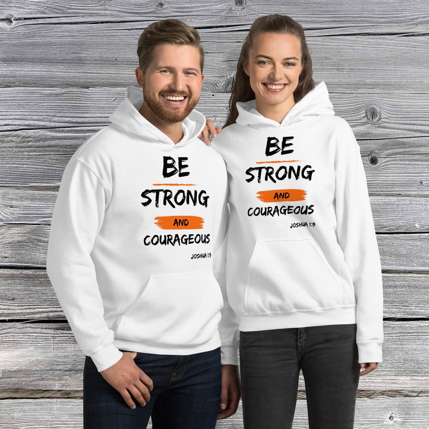 Joshua 1:9 Inspirational Unisex Hoodie