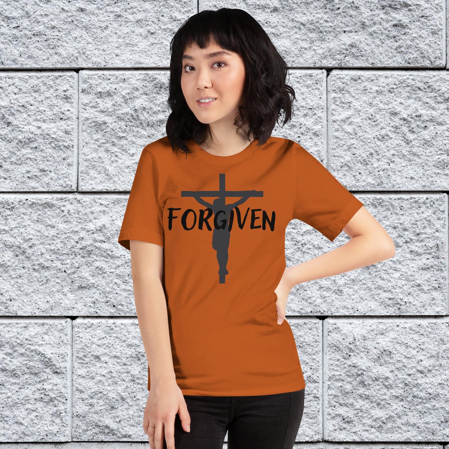 Forgiven Inspirational Unisex T-shirt