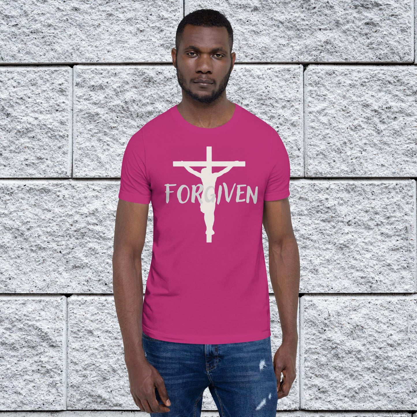 Forgiven Inspirational Unisex T-shirt
