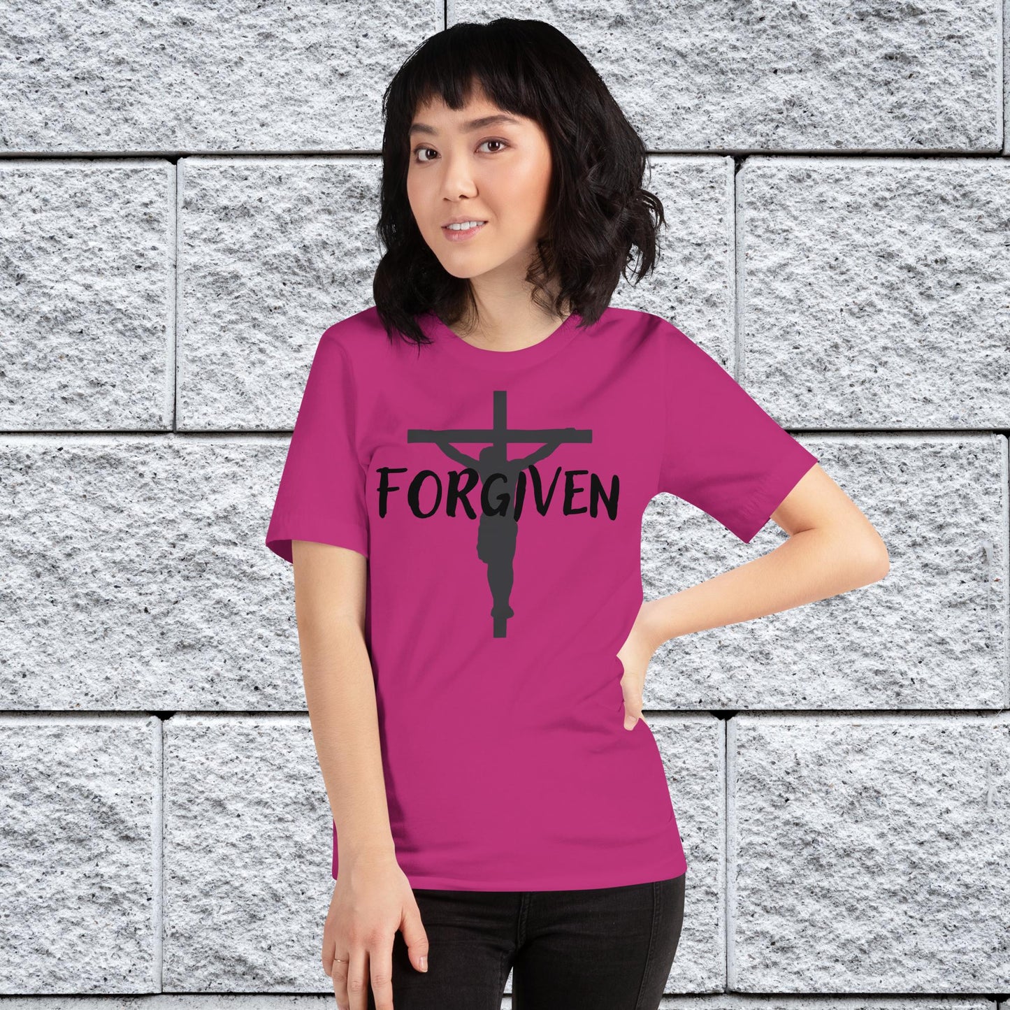 Forgiven Inspirational Unisex T-shirt