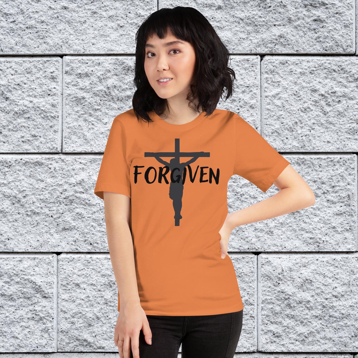 Forgiven Inspirational Unisex T-shirt