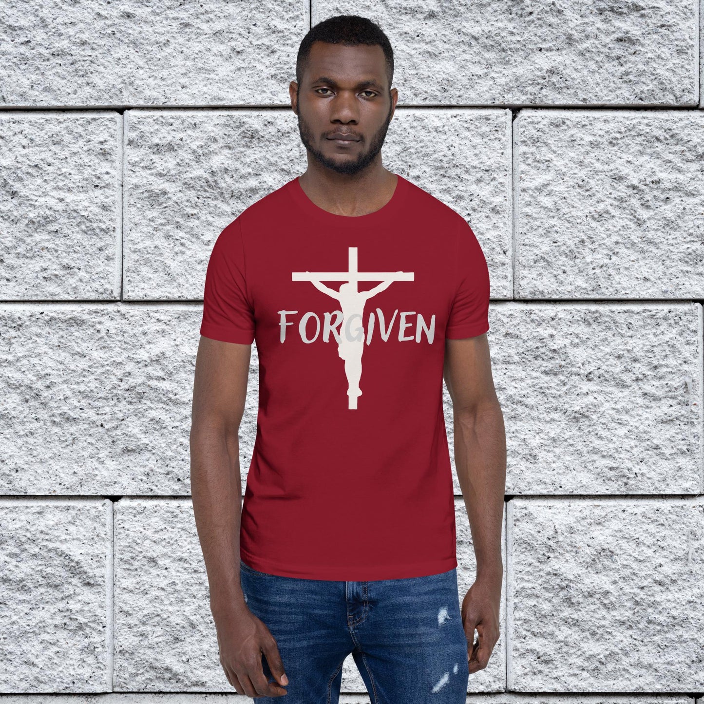 Forgiven Inspirational Unisex T-shirt