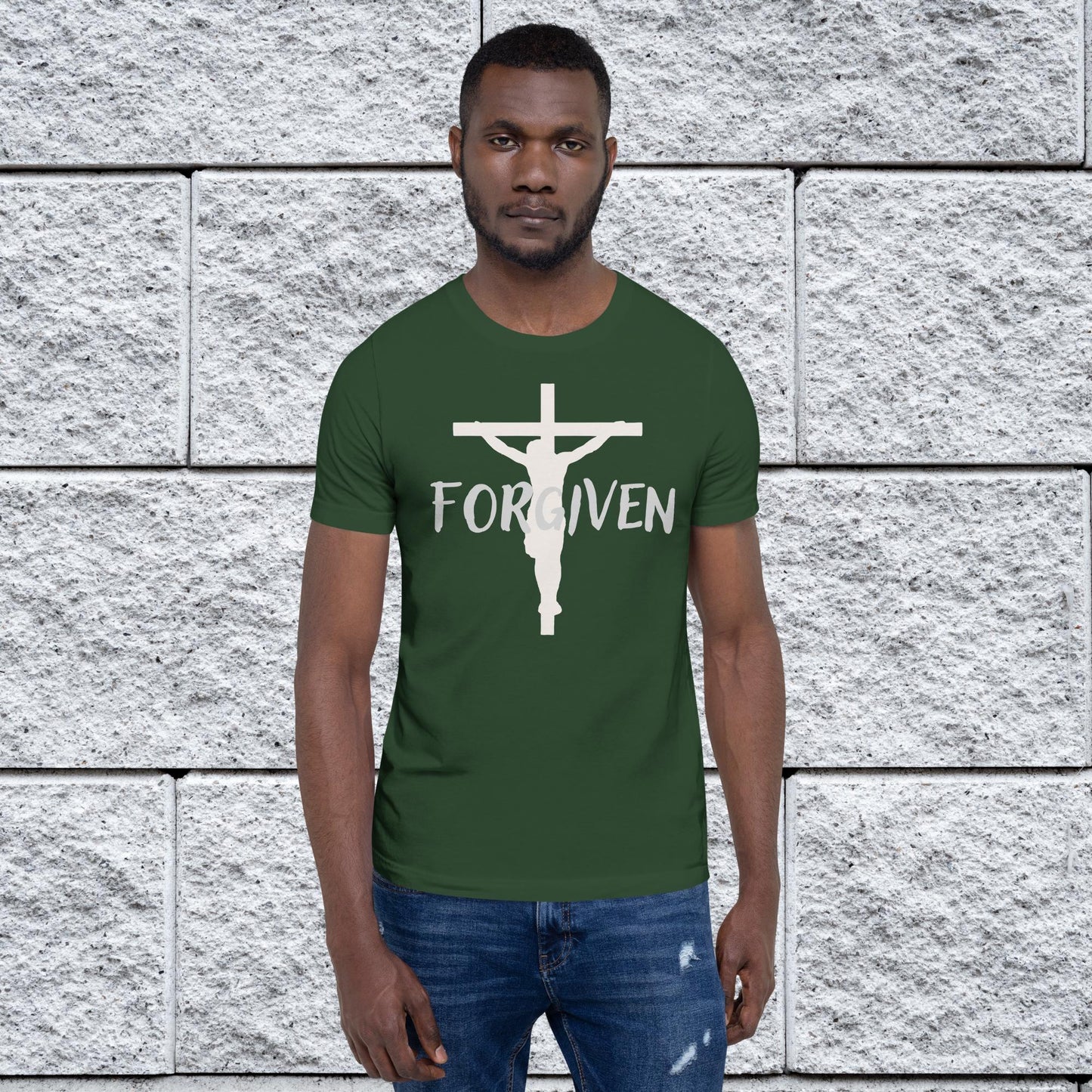 Forgiven Inspirational Unisex T-shirt