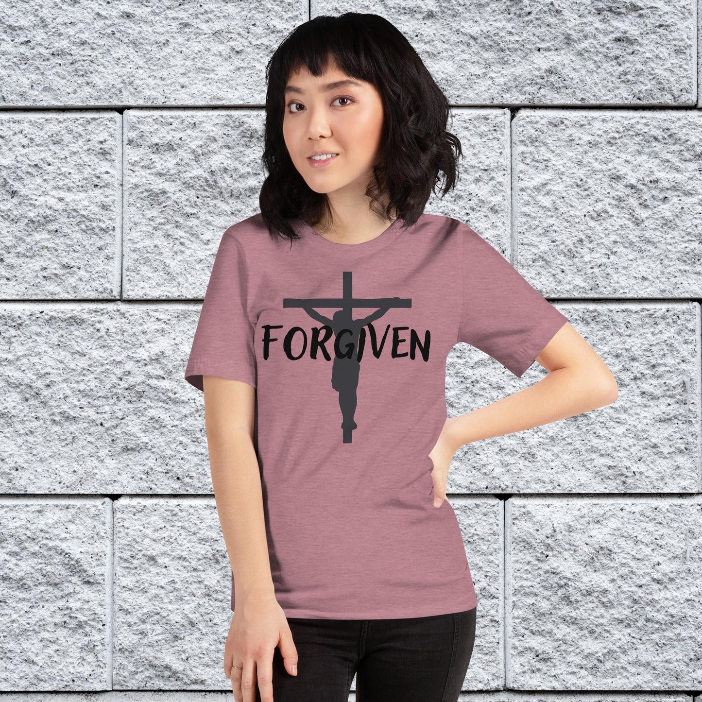 Forgiven Inspirational Unisex T-shirt