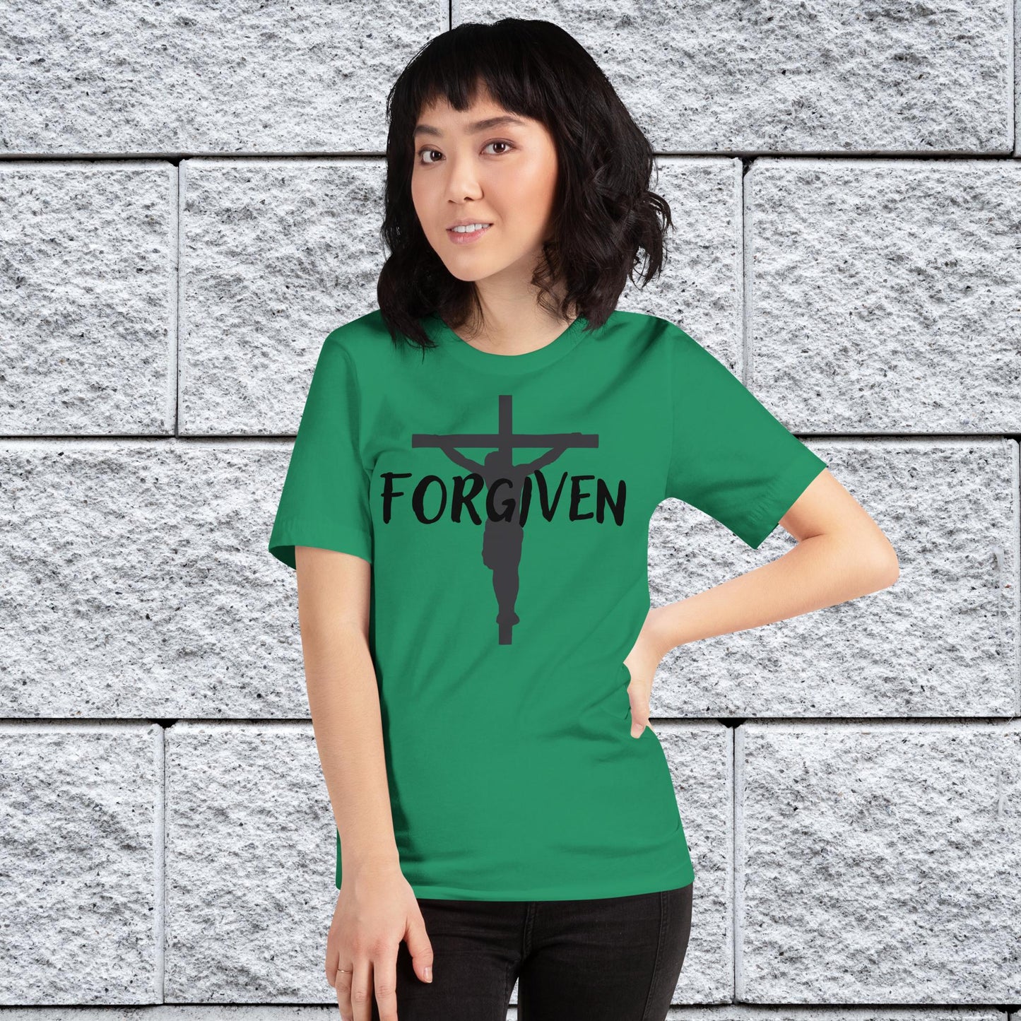 Forgiven Inspirational Unisex T-shirt