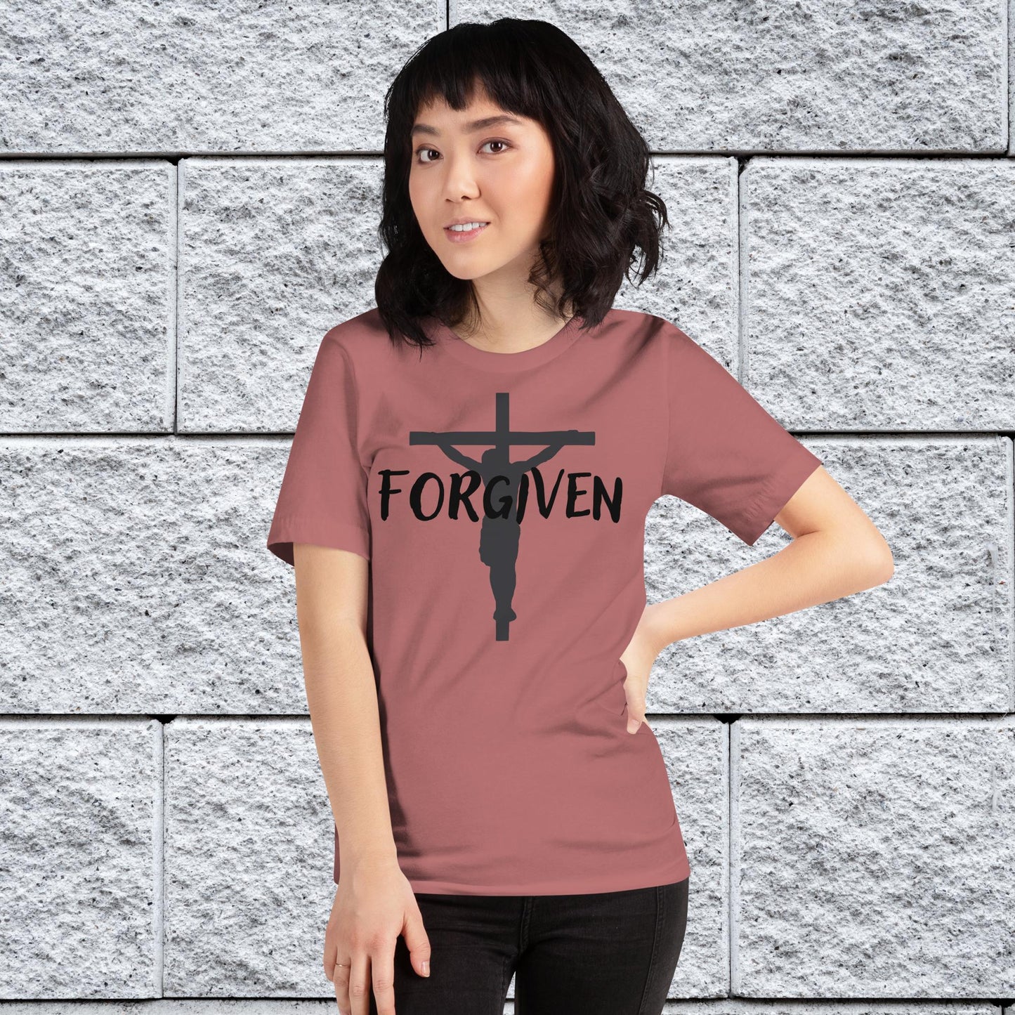 Forgiven Inspirational Unisex T-shirt