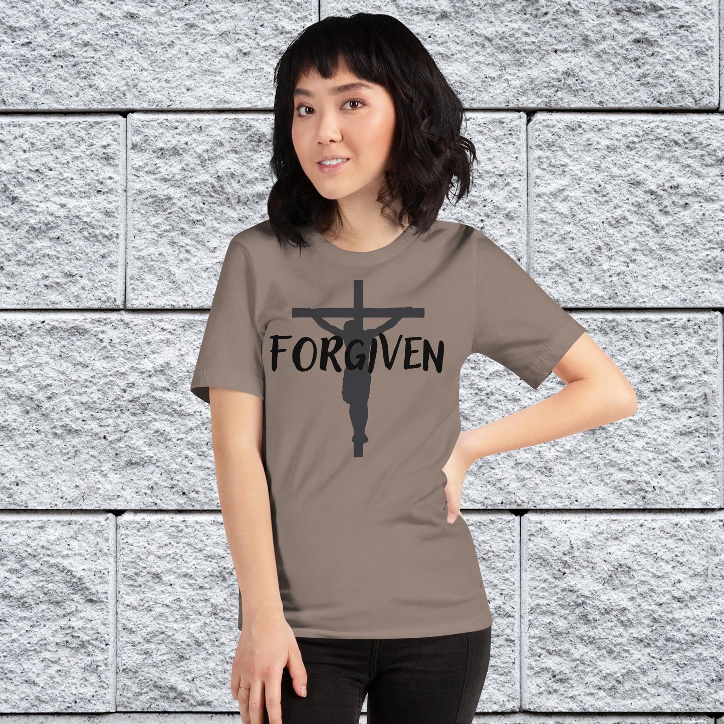 Forgiven Inspirational Unisex T-shirt