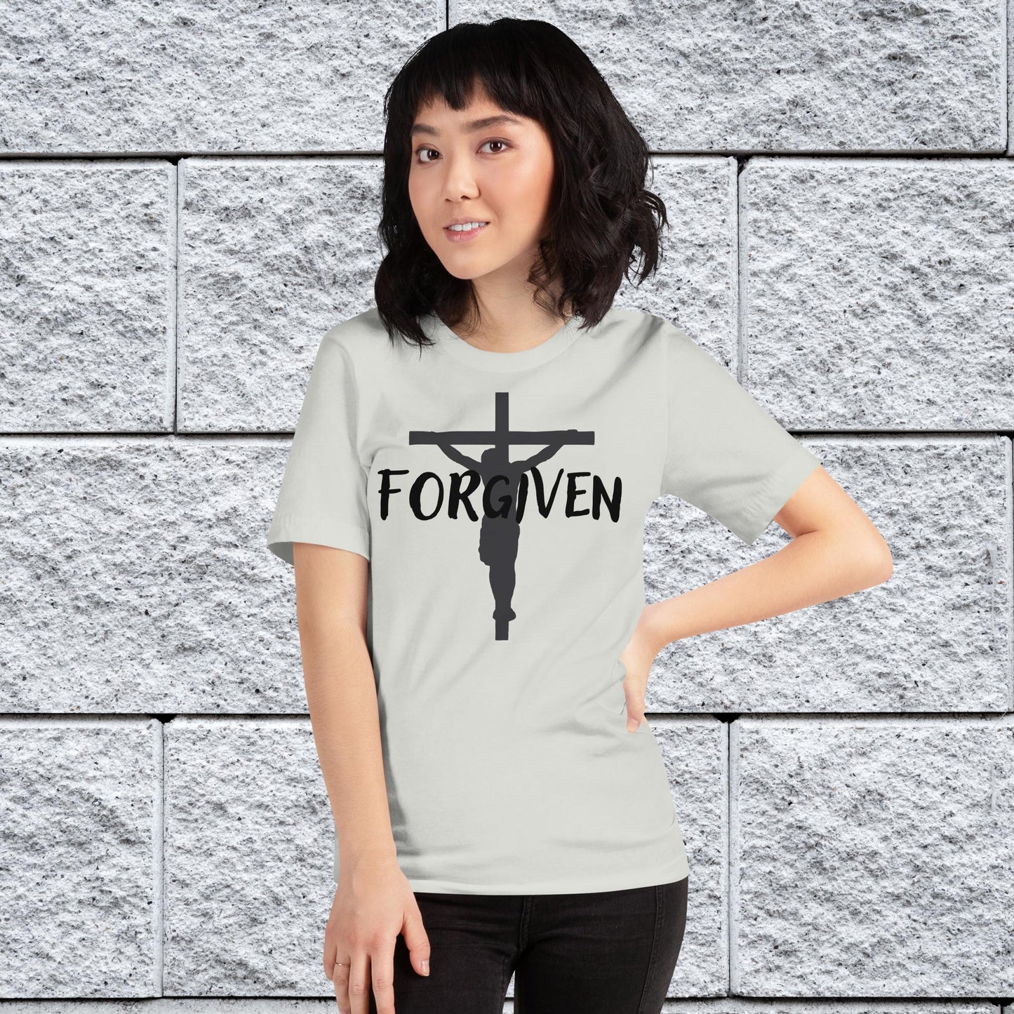 Forgiven Inspirational Unisex T-shirt