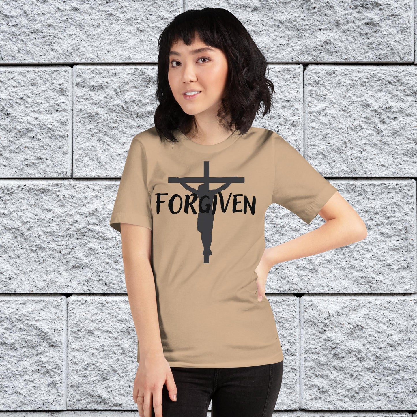 Forgiven Inspirational Unisex T-shirt