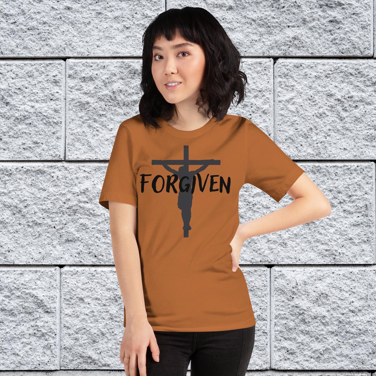 Forgiven Inspirational Unisex T-shirt