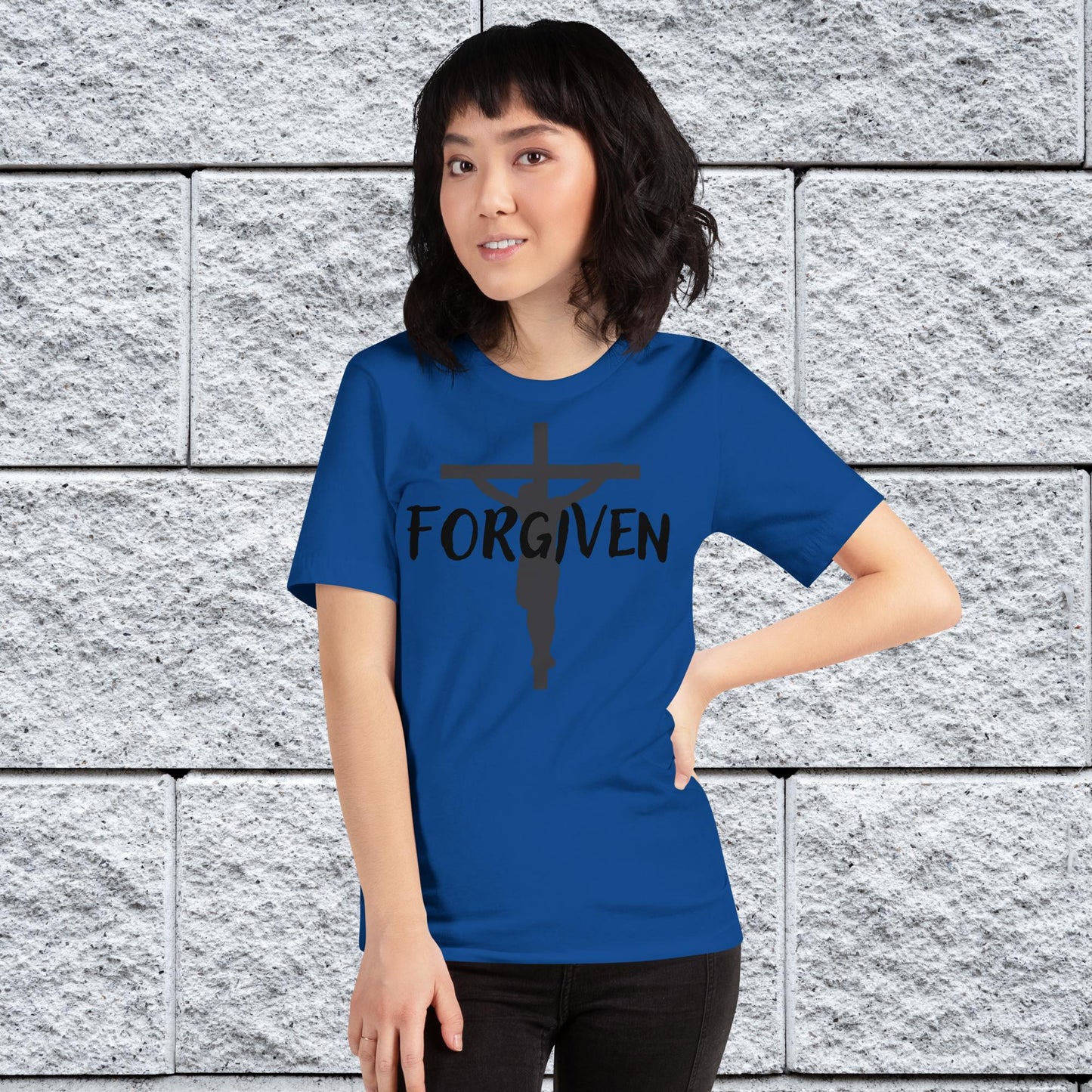 Forgiven Inspirational Unisex T-shirt