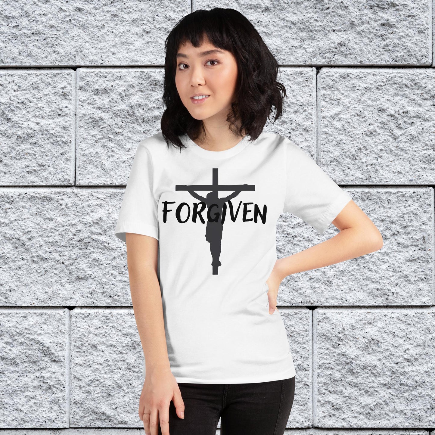 Forgiven Inspirational Unisex T-shirt