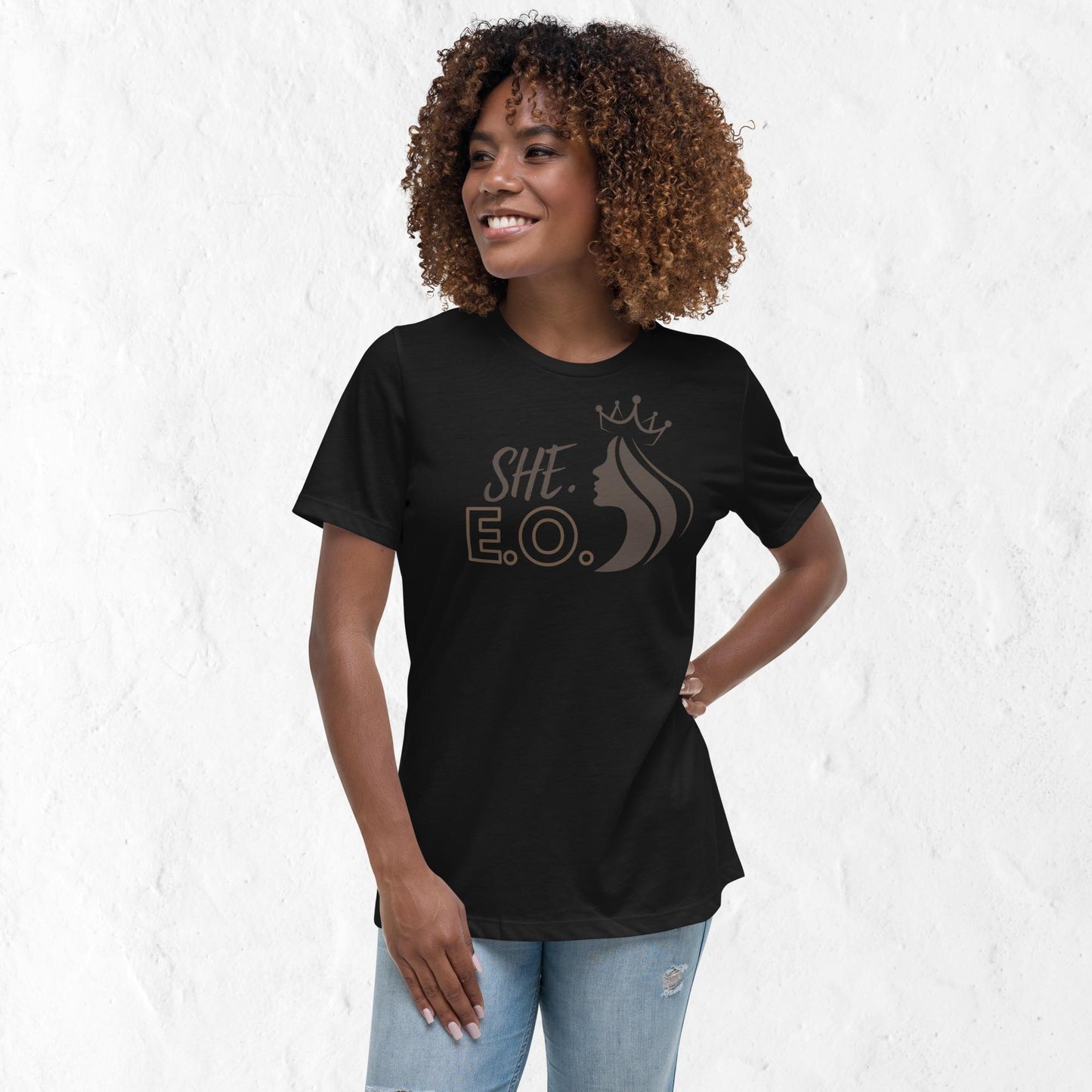 Women's SHE.E.O. Motivational T-shirt