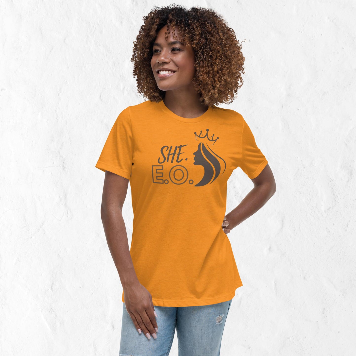 Women's SHE.E.O. Motivational T-shirt