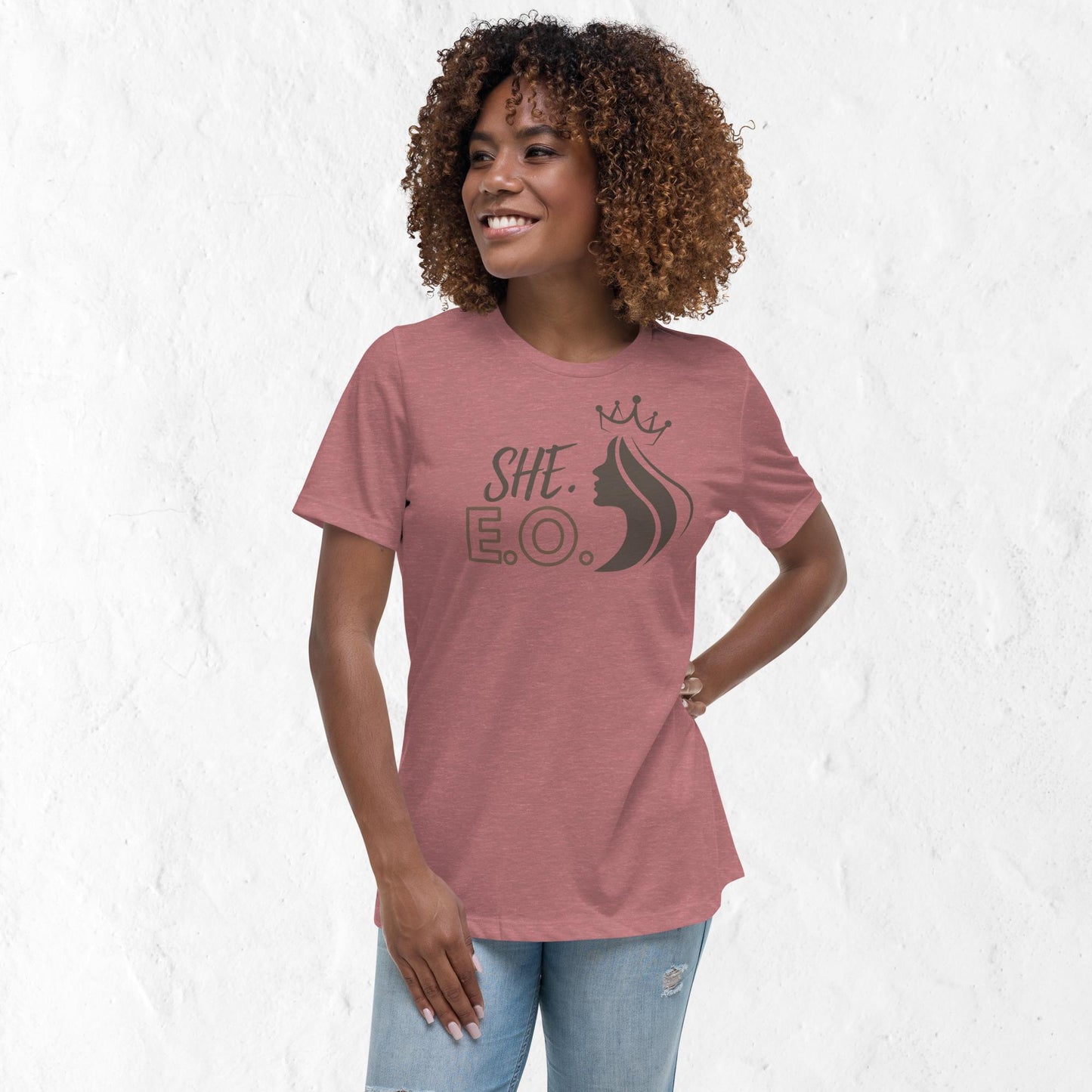 Women's SHE.E.O. Motivational T-shirt