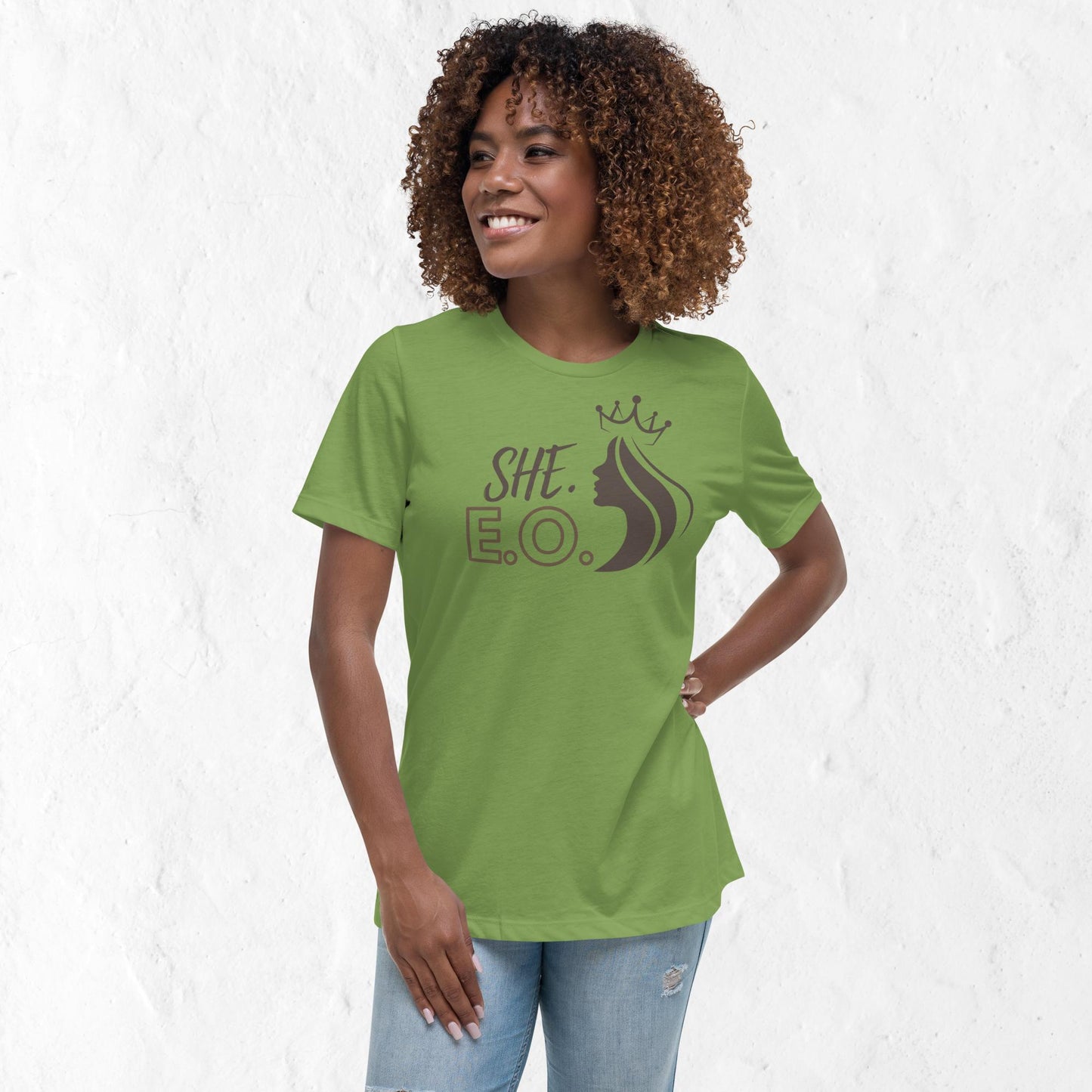 Women's SHE.E.O. Motivational T-shirt