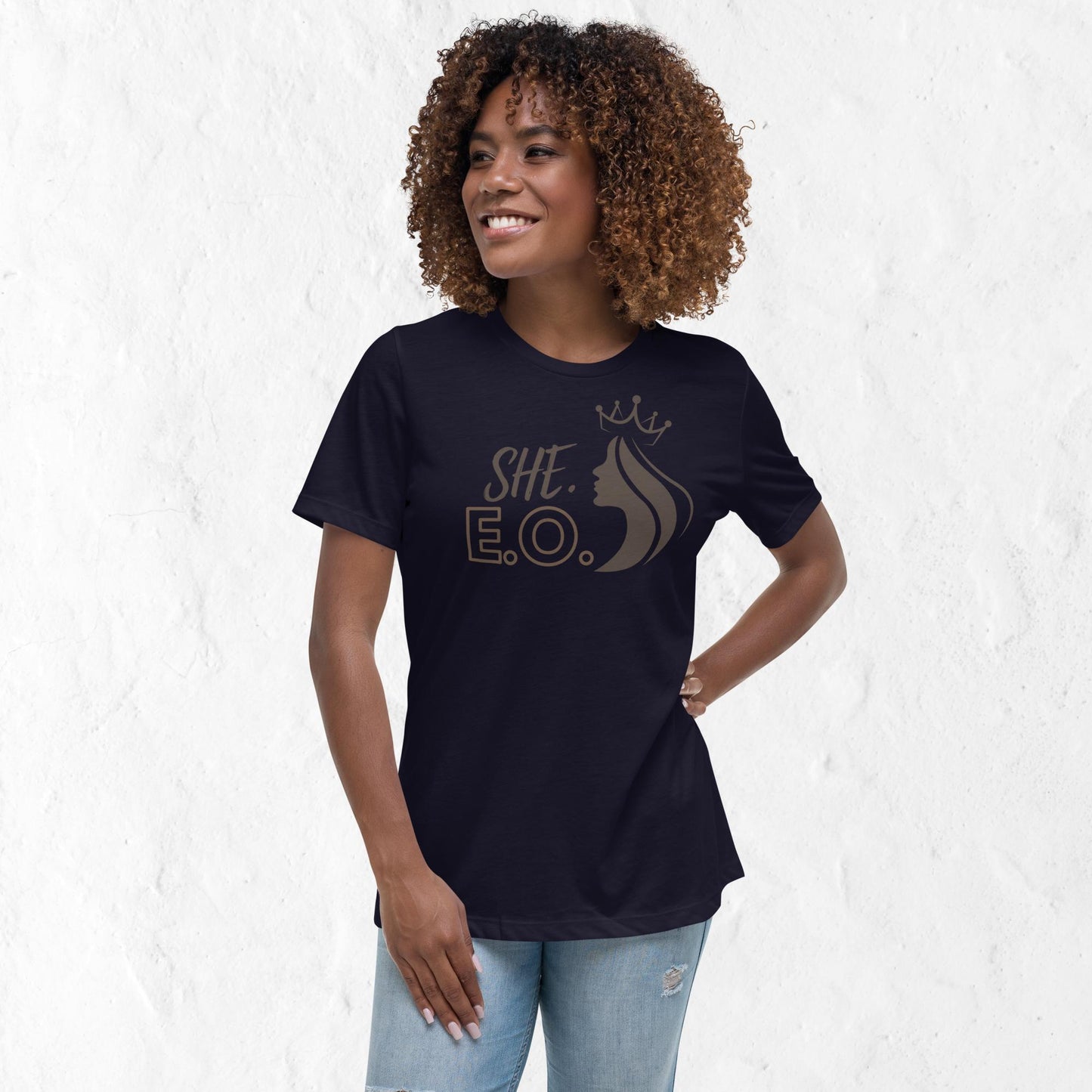 Women's SHE.E.O. Motivational T-shirt
