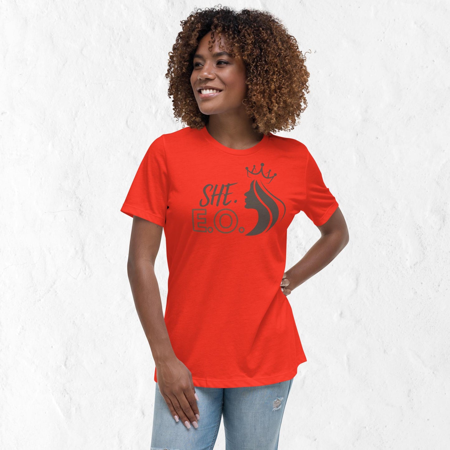 Women's SHE.E.O. Motivational T-shirt