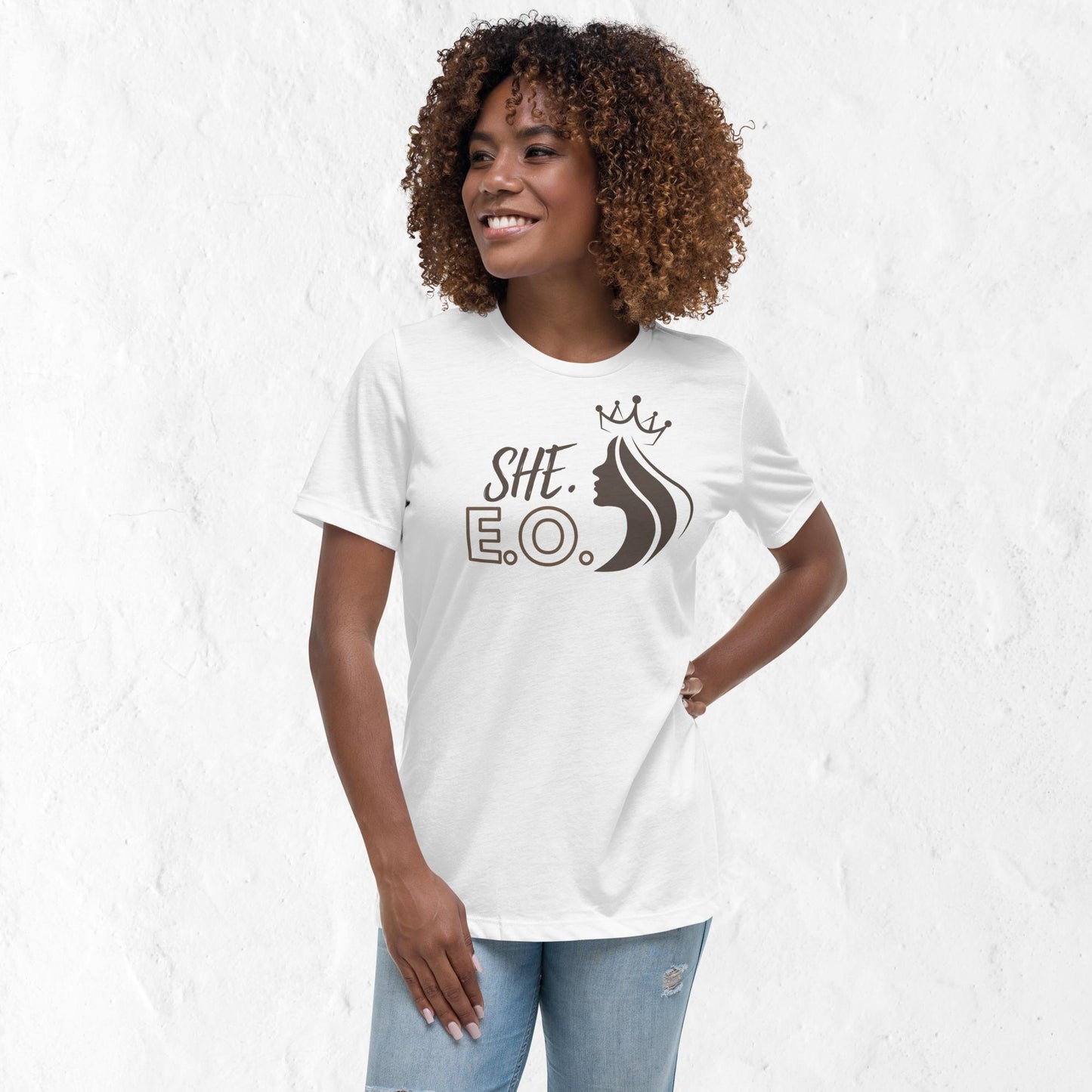 Women's SHE.E.O. Motivational T-shirt